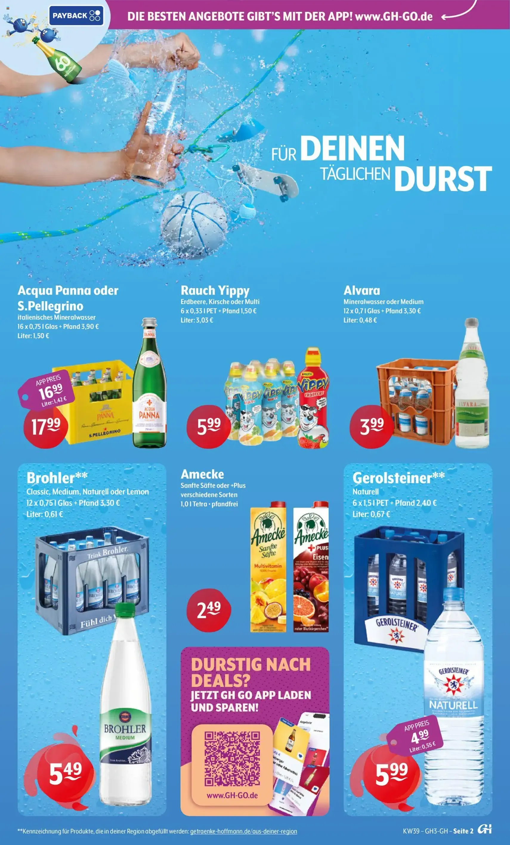 Trink und Spare Prospekt - Gültiger Prospekt ab 21.09.2026, Seite 2 von insgesamt 8