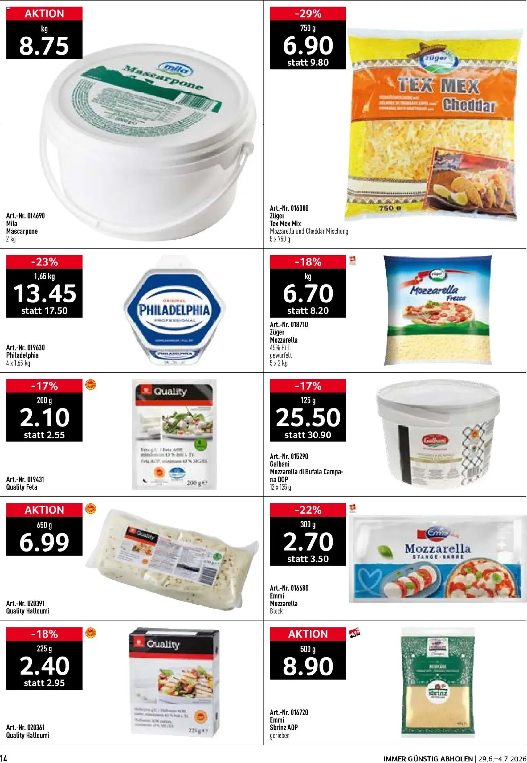 Prodega aktionen - Gültiger Prospekt ab 29.06.2026, Seite 14 von insgesamt 44