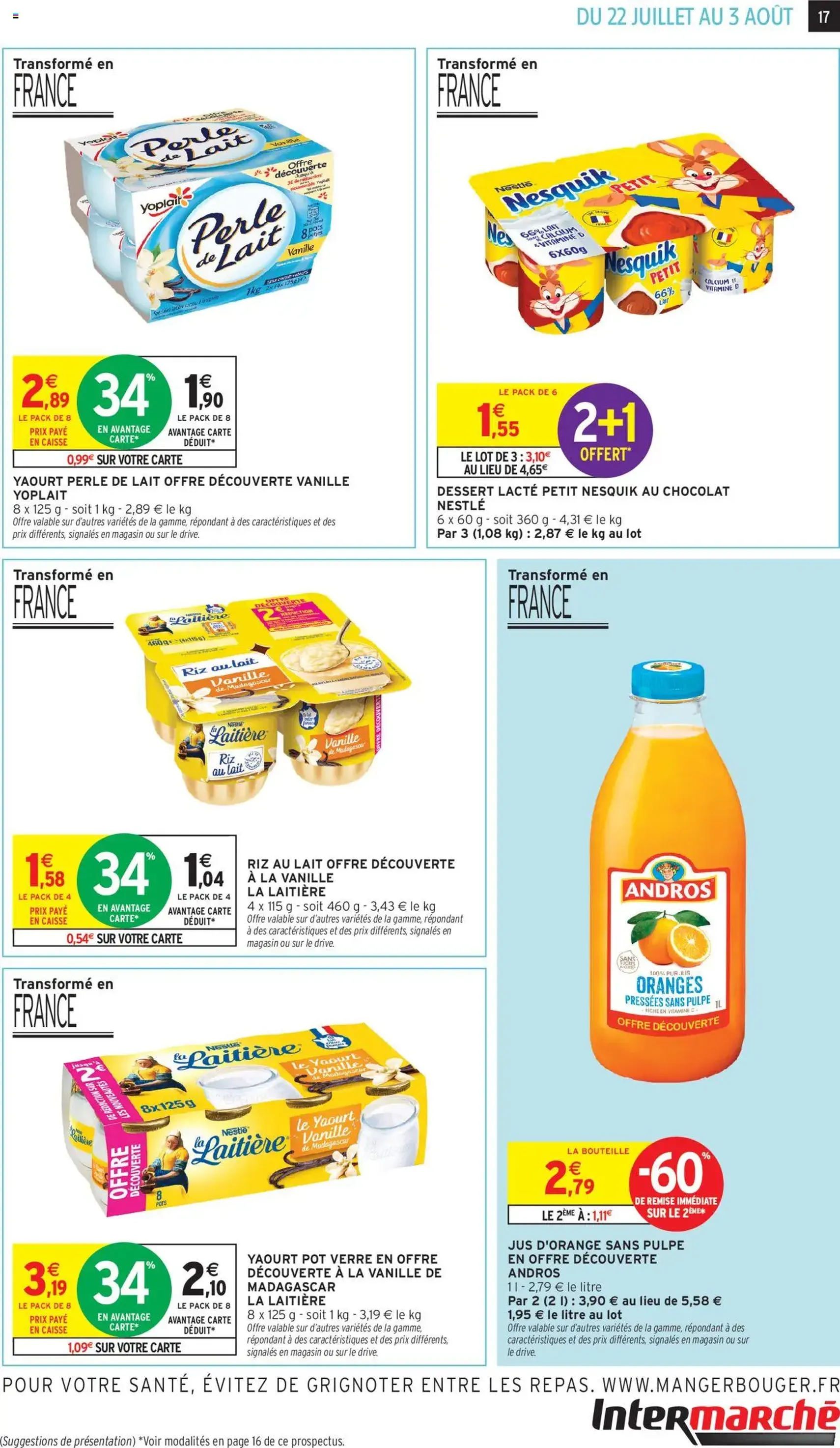 Intermarché catalogue semaine 29 - brochure valable à partir du 22/07/2025, page 17 sur 32