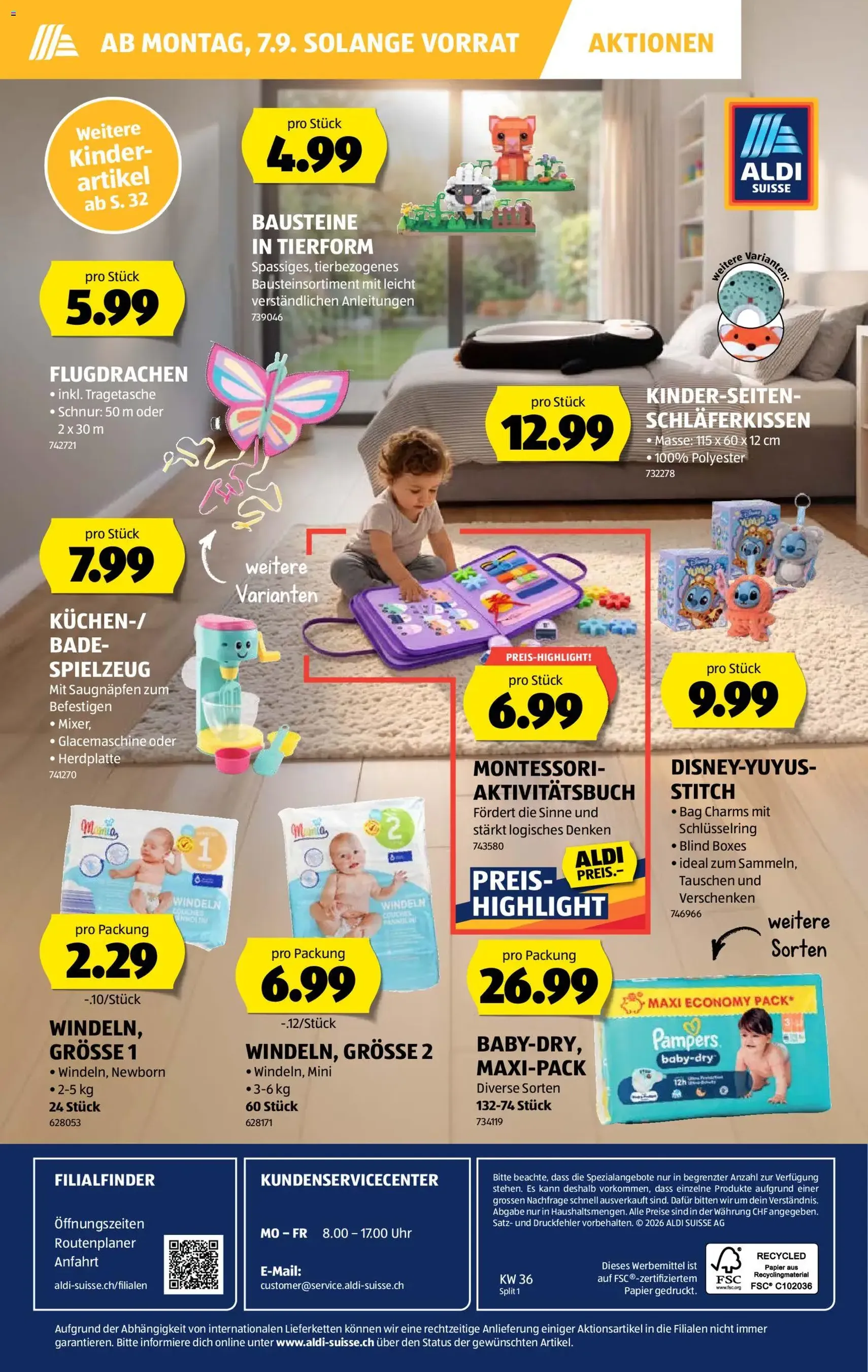 Aldi aktionen - Gültiger Prospekt ab 03.09.2026, Seite 40 von insgesamt 44