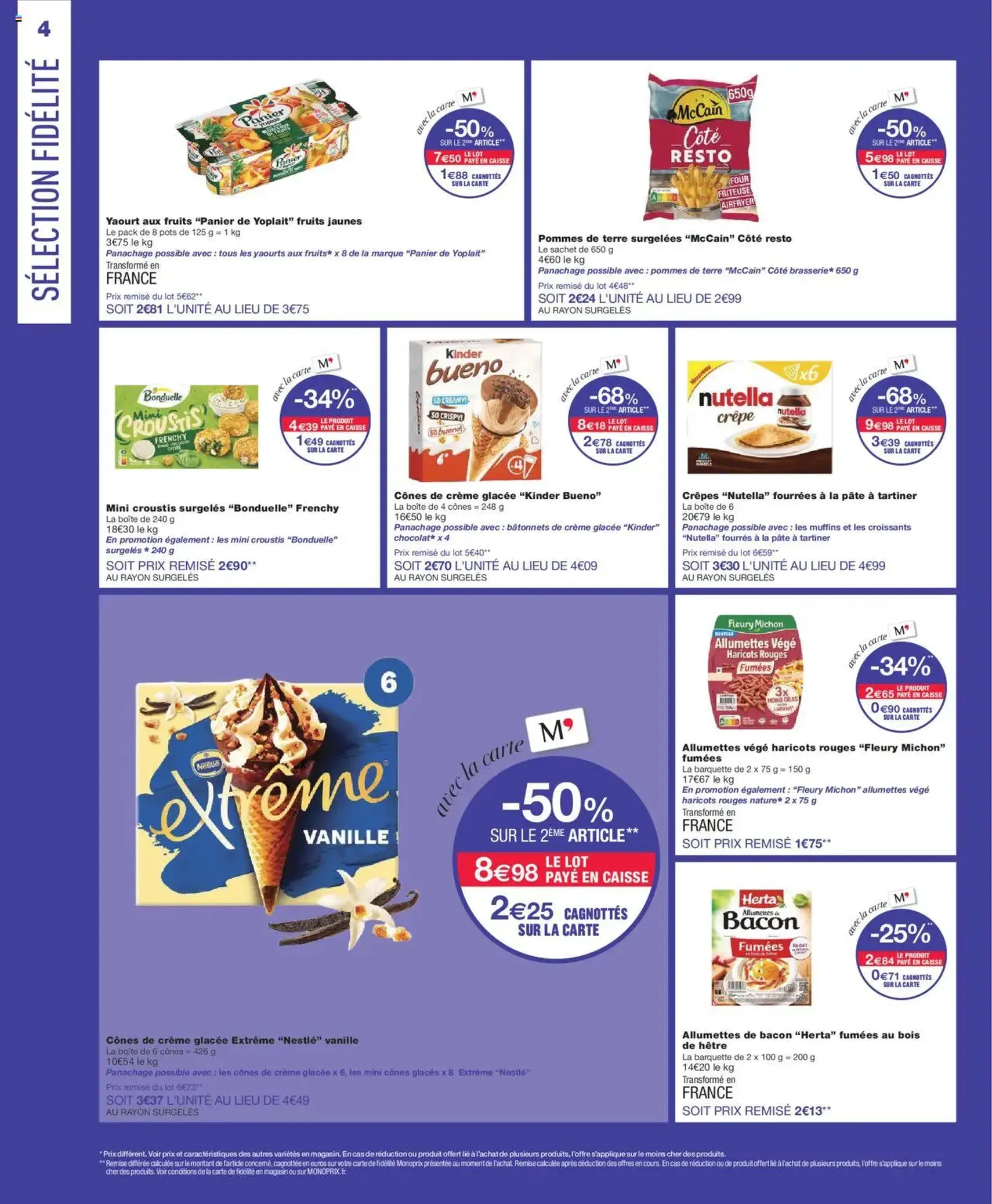 Monoprix catalogue - brochure valable à partir du 04/10/2025, page 4 sur 61
