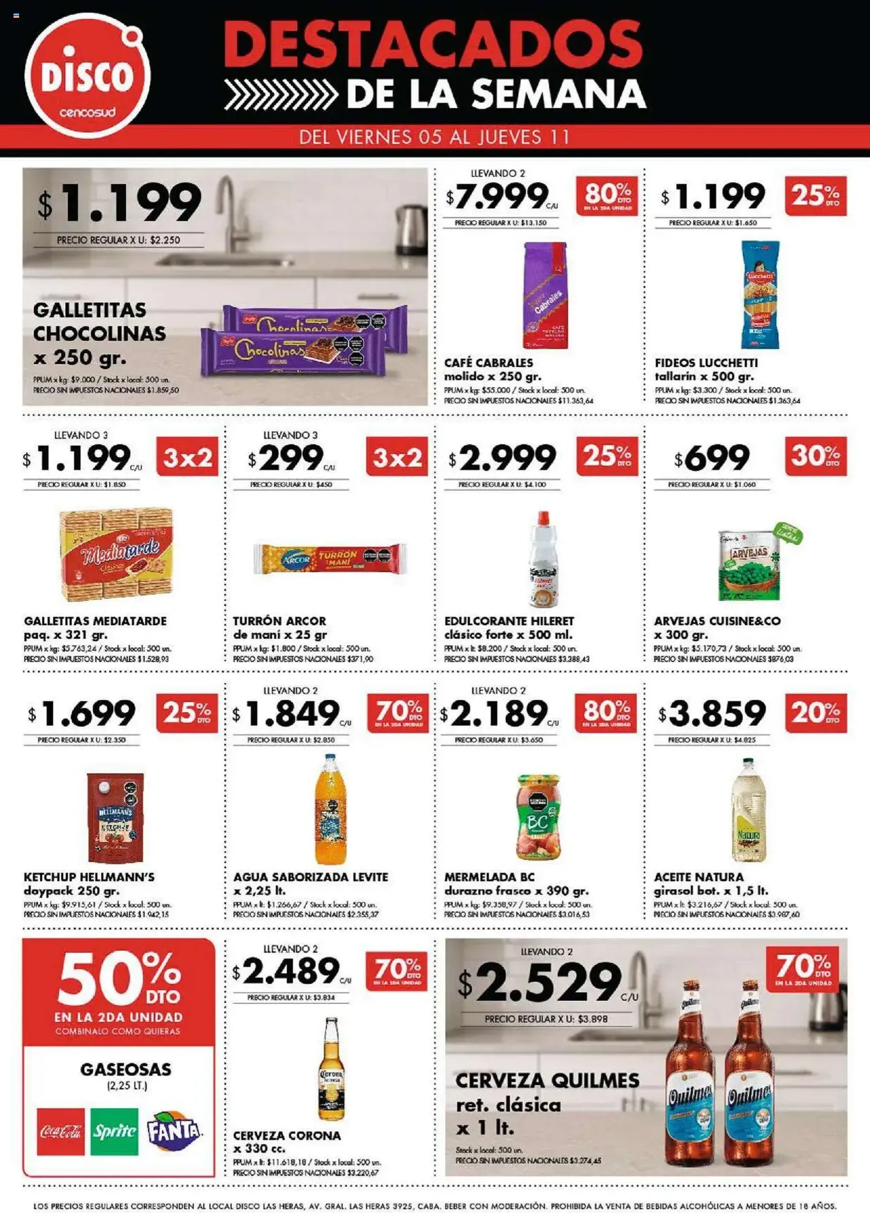 Disco ofertas - folleto válido desde 05/09/2025 página 8 de 11 Disco ofertas - folleto válido desde 05/09/2025 página 8 de 11