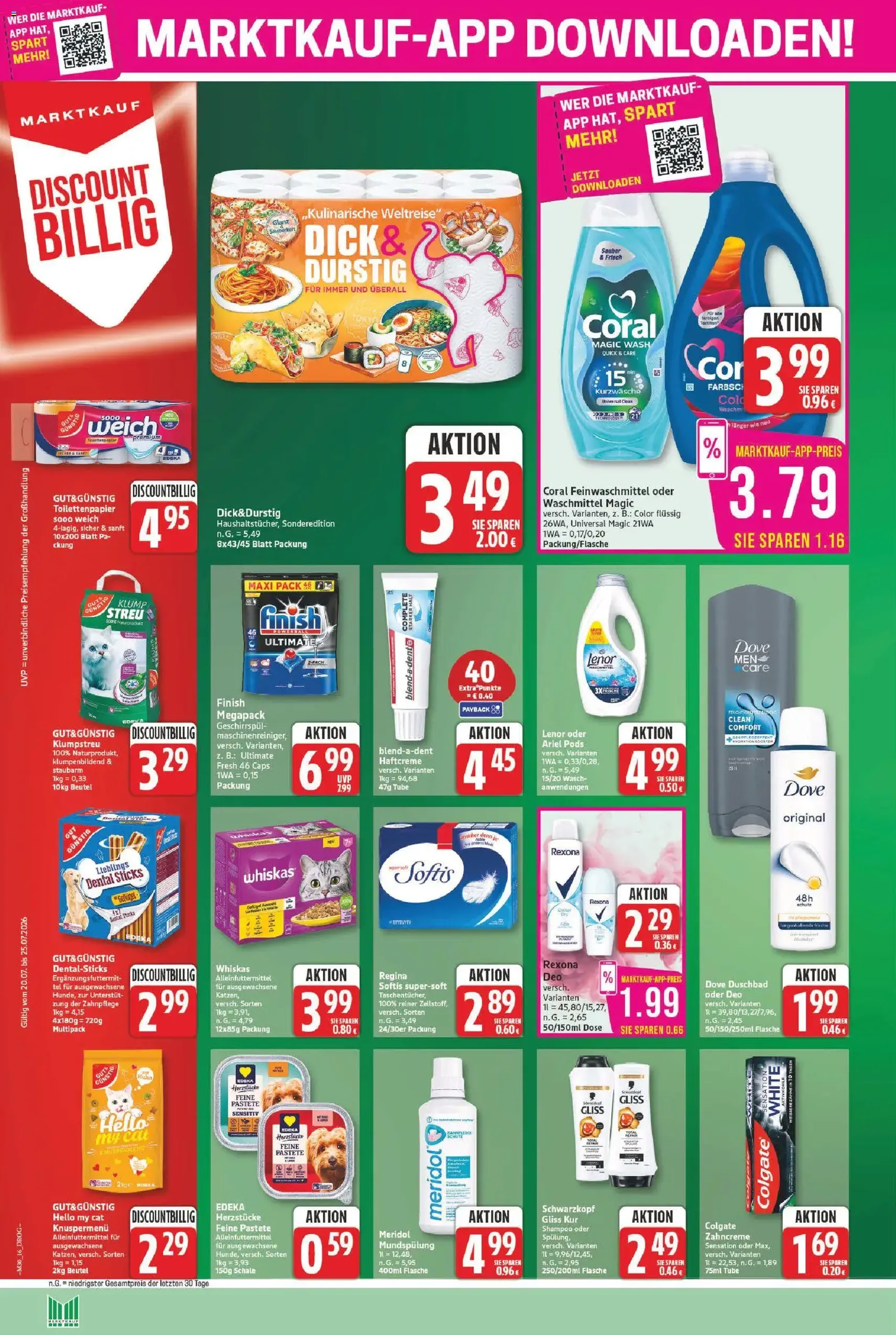 Marktkauf Prospekt - Gültiger Prospekt ab 20.07.2026, Seite 16 von insgesamt 37