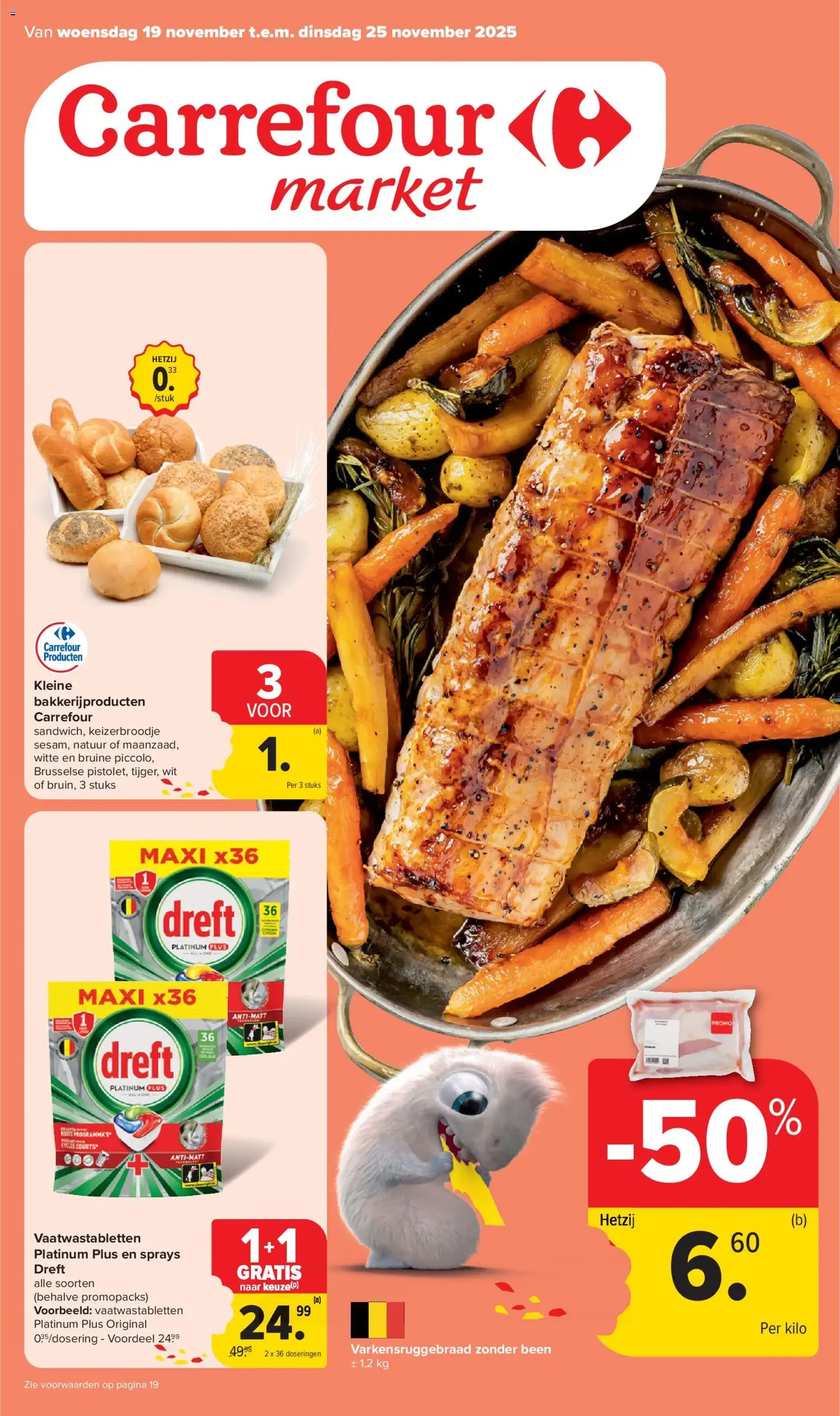 Carrefour market folder week 47 - geldige folder vanaf 19/11/2025 pagina 1 van 20