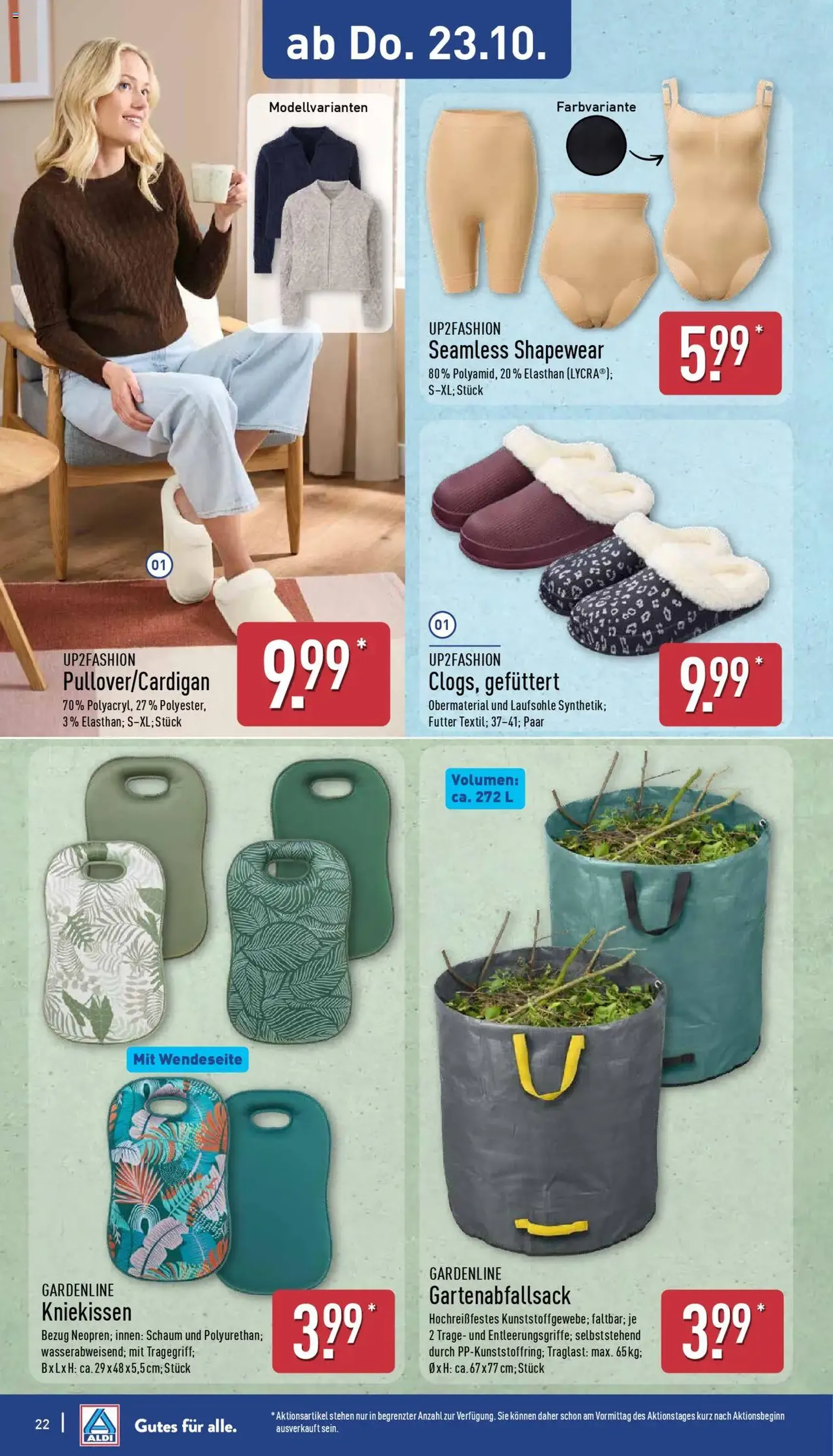 Aldi Prospekt - Gültiger Prospekt ab 20.10.2025, Seite 22 von insgesamt 43 Aldi Prospekt - Gültiger Prospekt ab 20.10.2025, Seite 22 von insgesamt 43