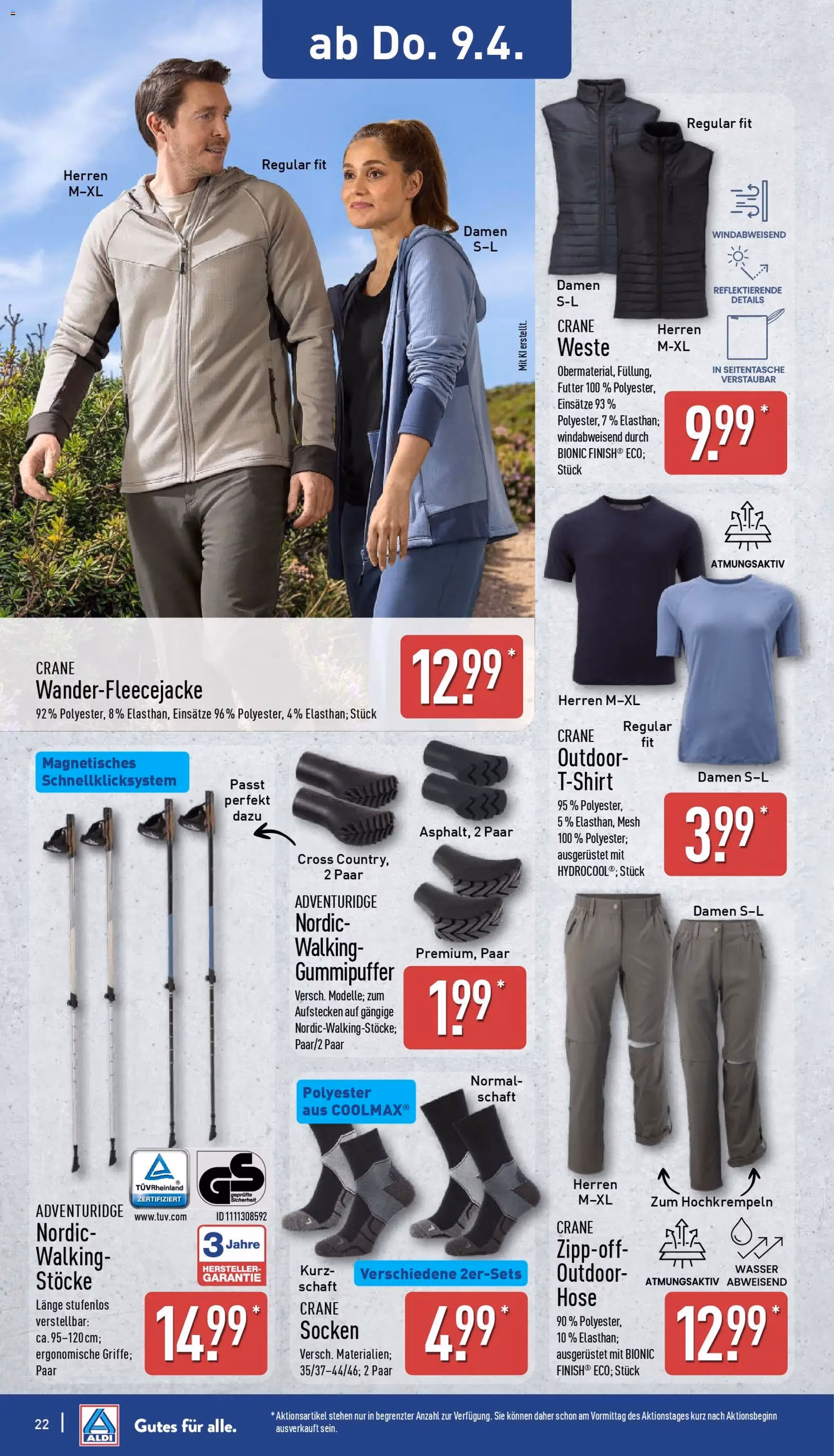 Aldi Prospekt - Gültiger Prospekt ab 07.04.2026, Seite 22 von insgesamt 39