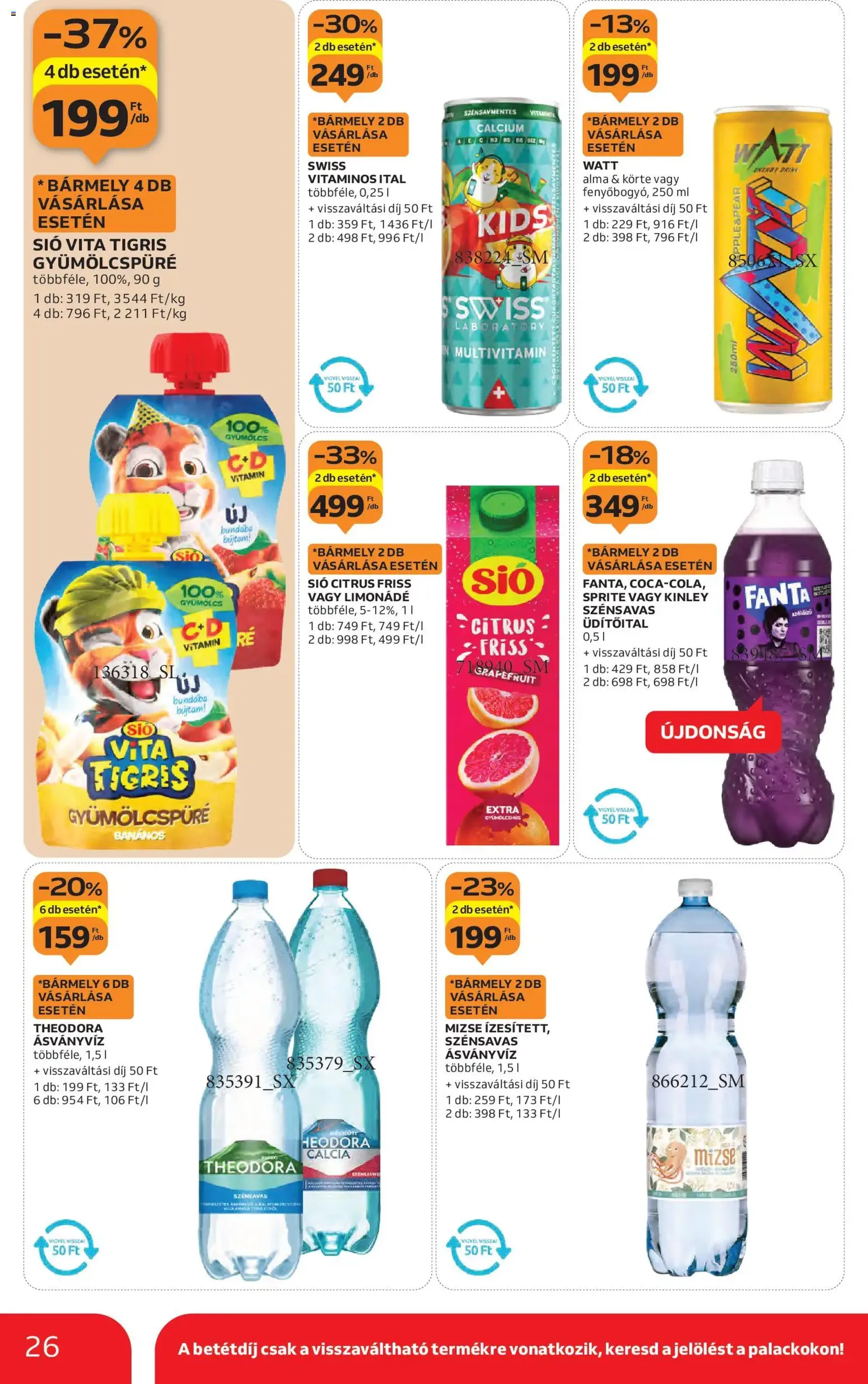 Auchan Akciós újság - 2025.10.30. érvényes szórólap 26 oldal 58 oldalból Auchan Akciós újság - 2025.10.30. érvényes szórólap 26 oldal 58 oldalból