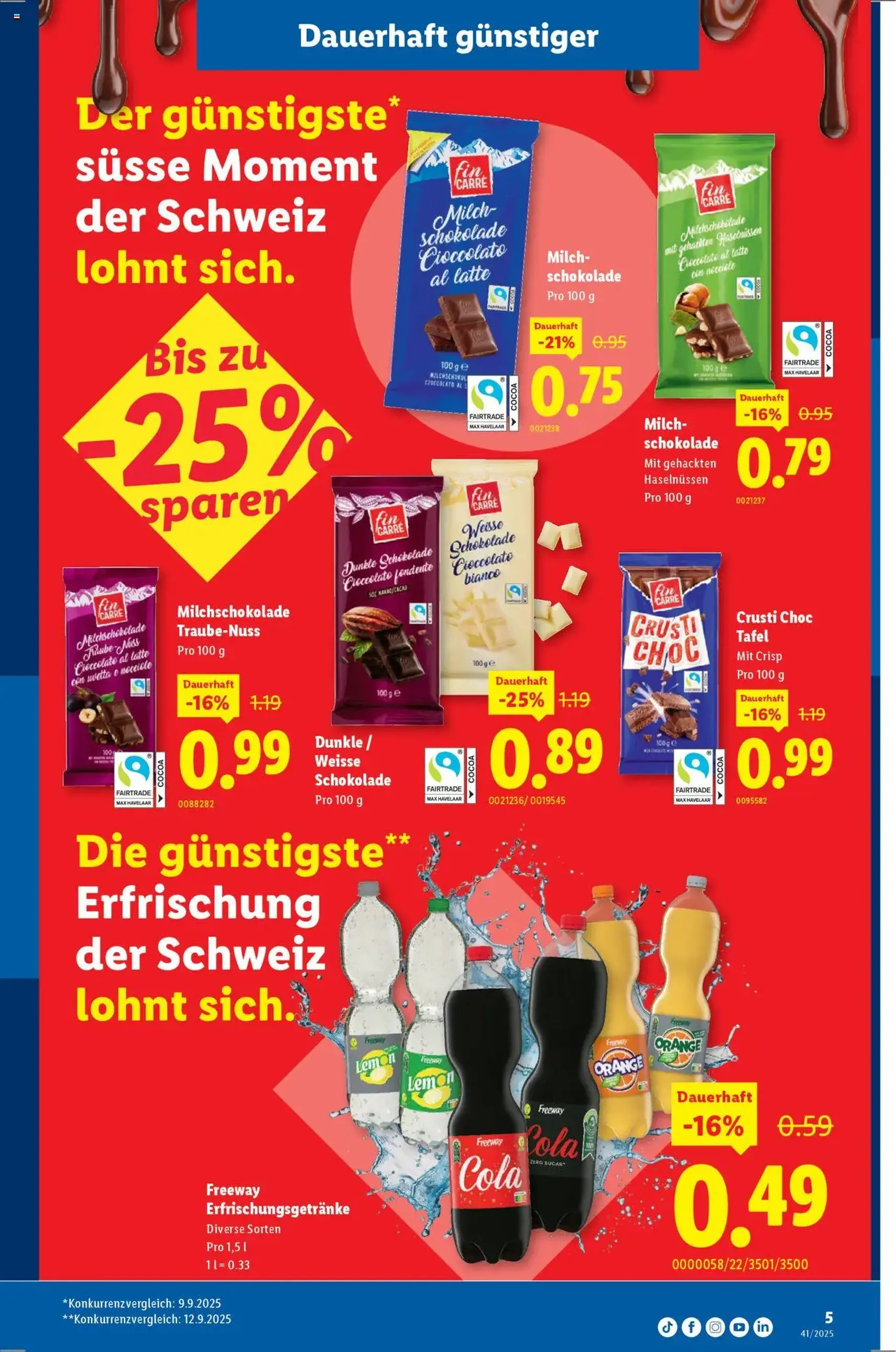 Lidl Aktionen - Gültiger Prospekt ab 09.10.2025, Seite 5 von insgesamt 32