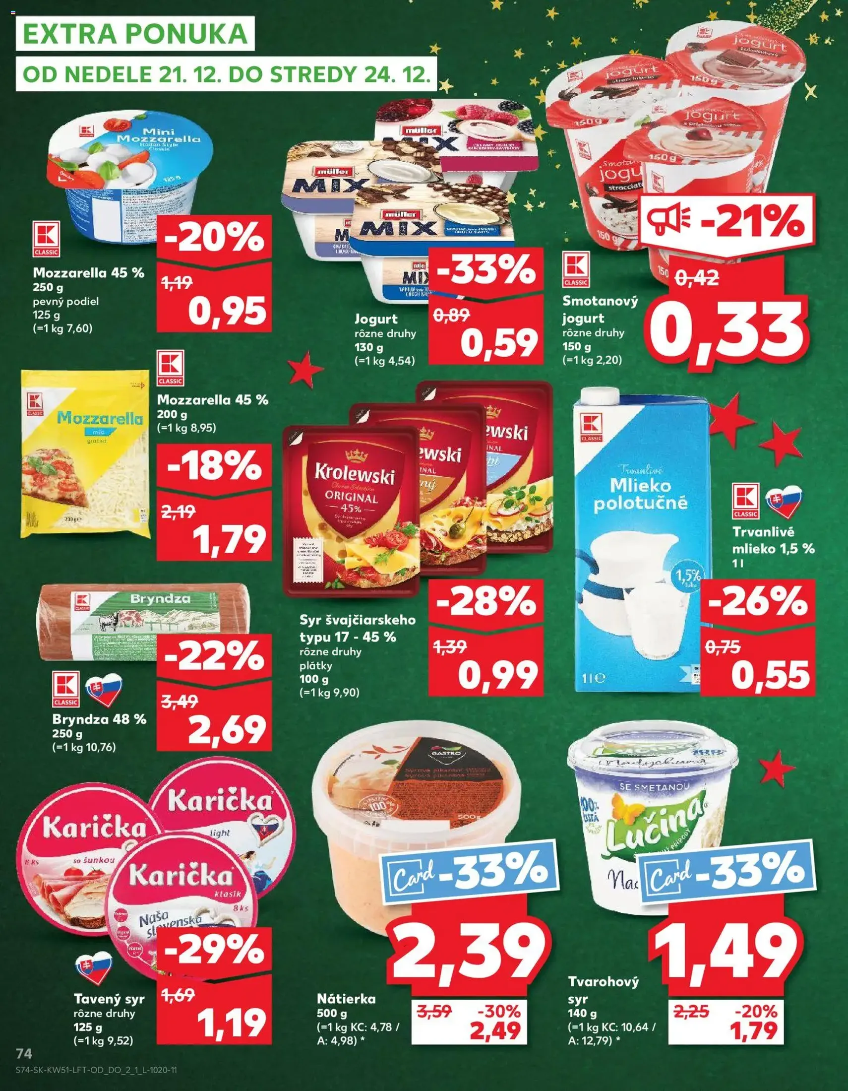 Kaufland SK Akciós újság - 2025.12.18. érvényes szórólap 74 oldal 78 oldalból