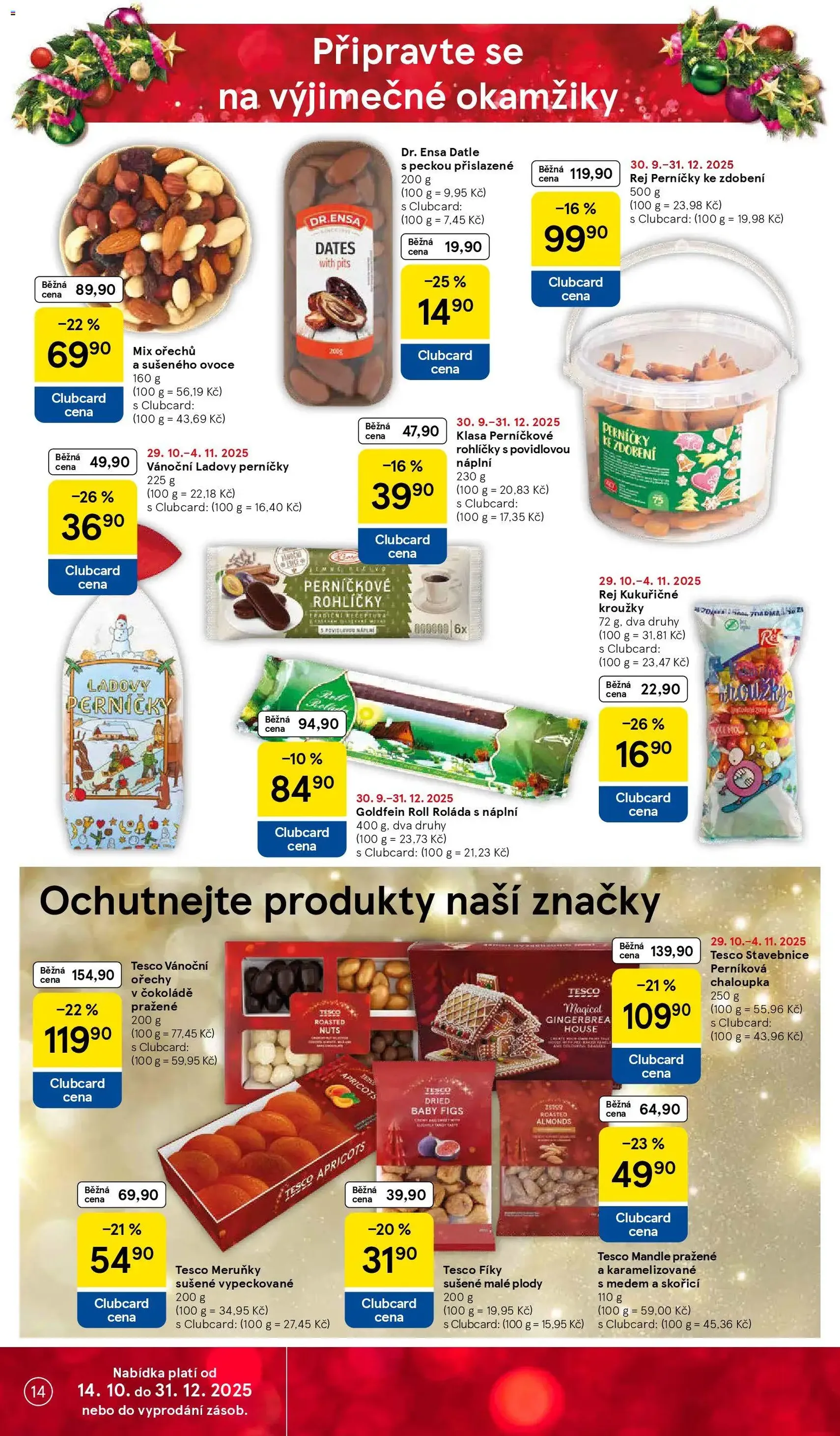 Tesco leták - Hypermarket - platný leták od 29.10.2025 strana 14 z 31 Tesco leták - Hypermarket - platný leták od 29.10.2025 strana 14 z 31