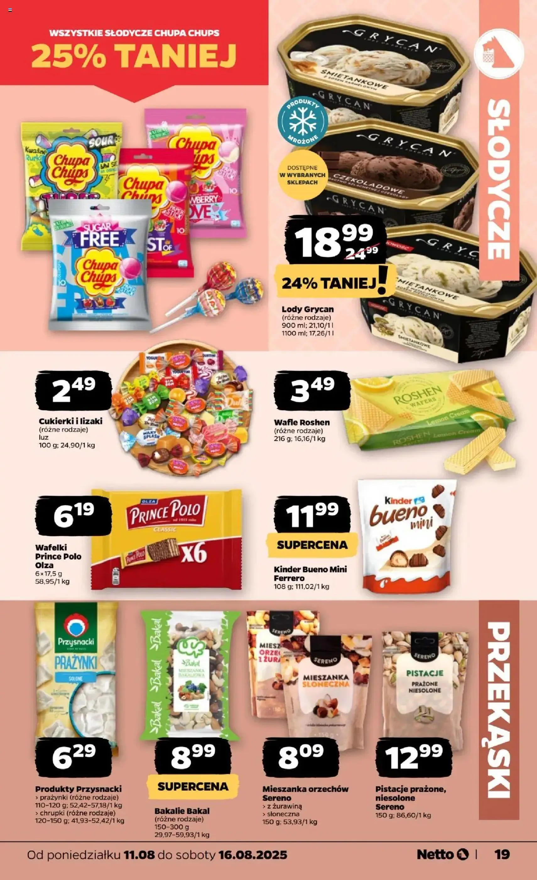 Netto gazetka - Spożywcza - ważny gazetka od 11.08.2025 strona 19 z 29 Netto gazetka - Spożywcza - ważny gazetka od 11.08.2025 strona 19 z 29