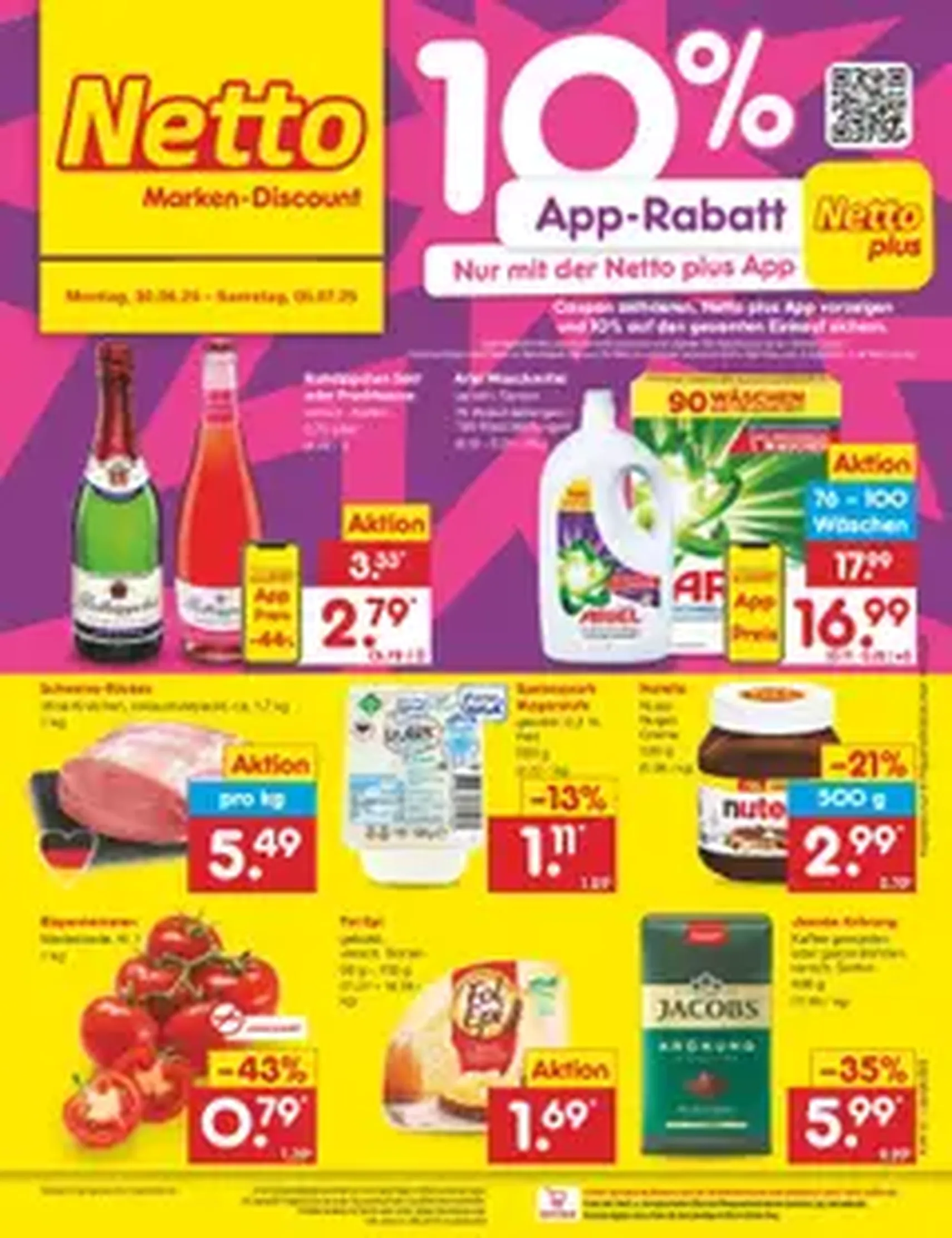 Netto Marken-Discount Prospekt - Gültiger Prospekt ab 30.06.2025, Seite 1 von insgesamt 1