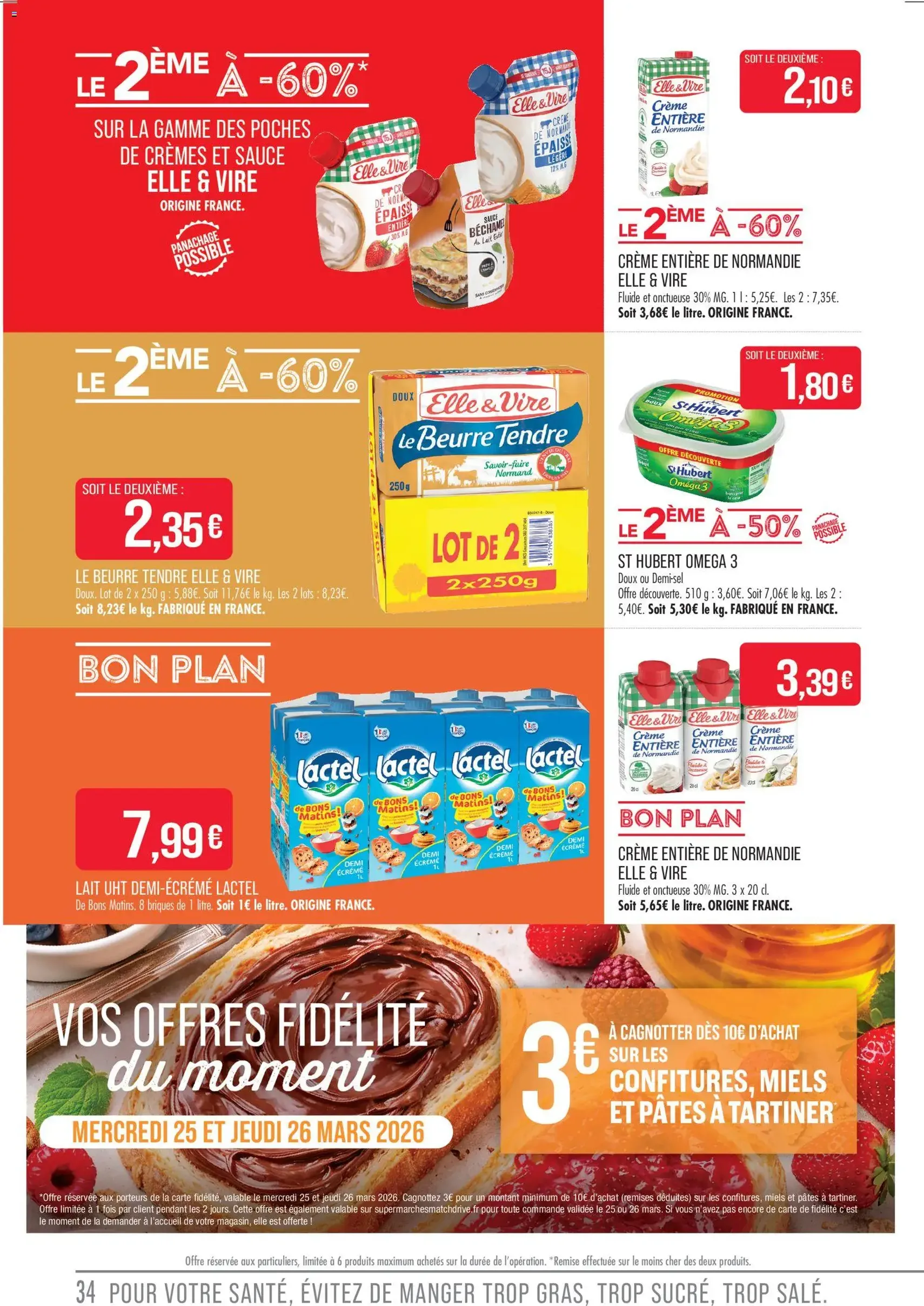 Match Supermarché catalogue - brochure valable à partir du 24/03/2026, page 34 sur 42