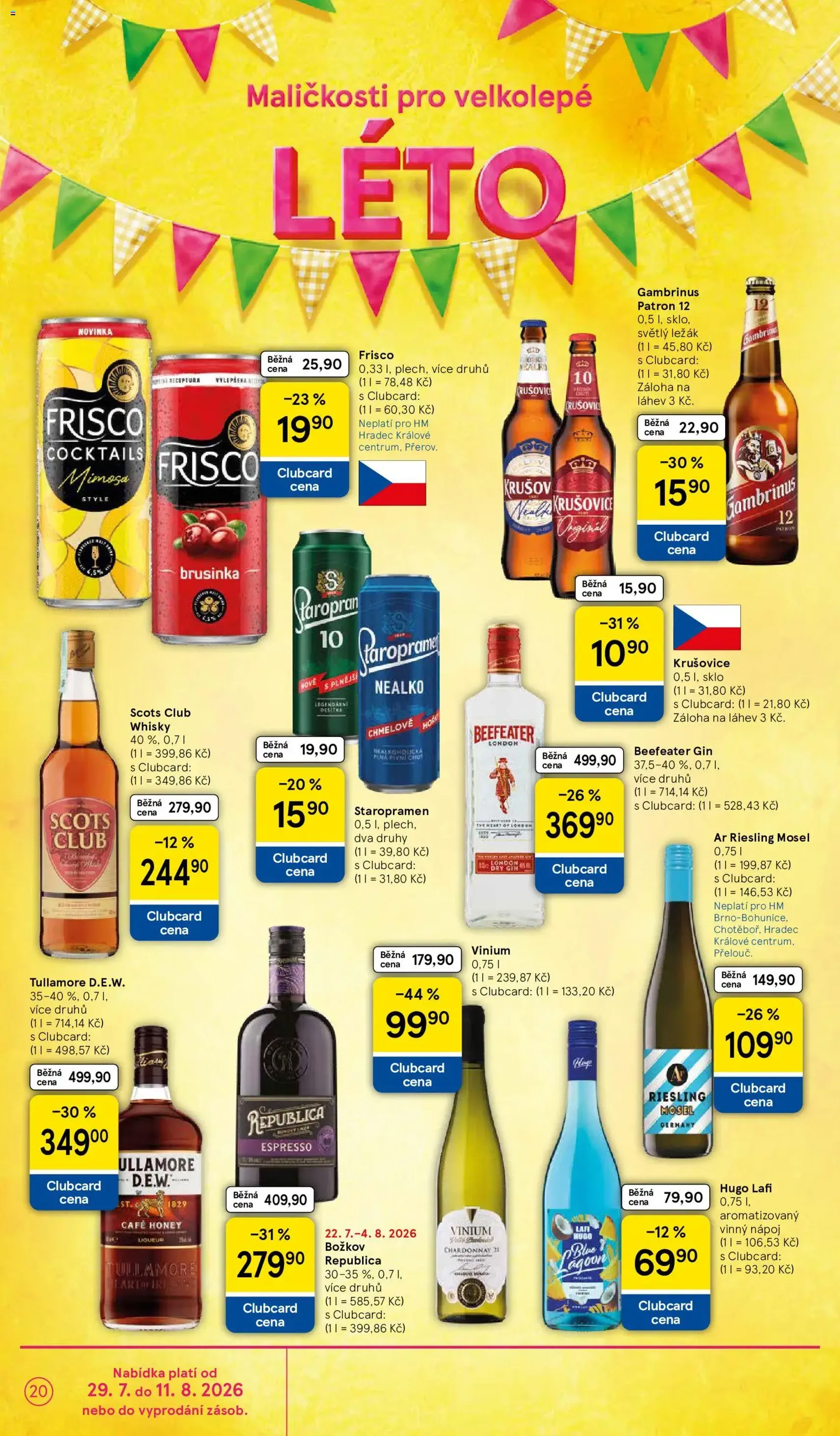 Tesco leták - Hypermarket - platný leták od 29.07.2026 strana 20 z 29