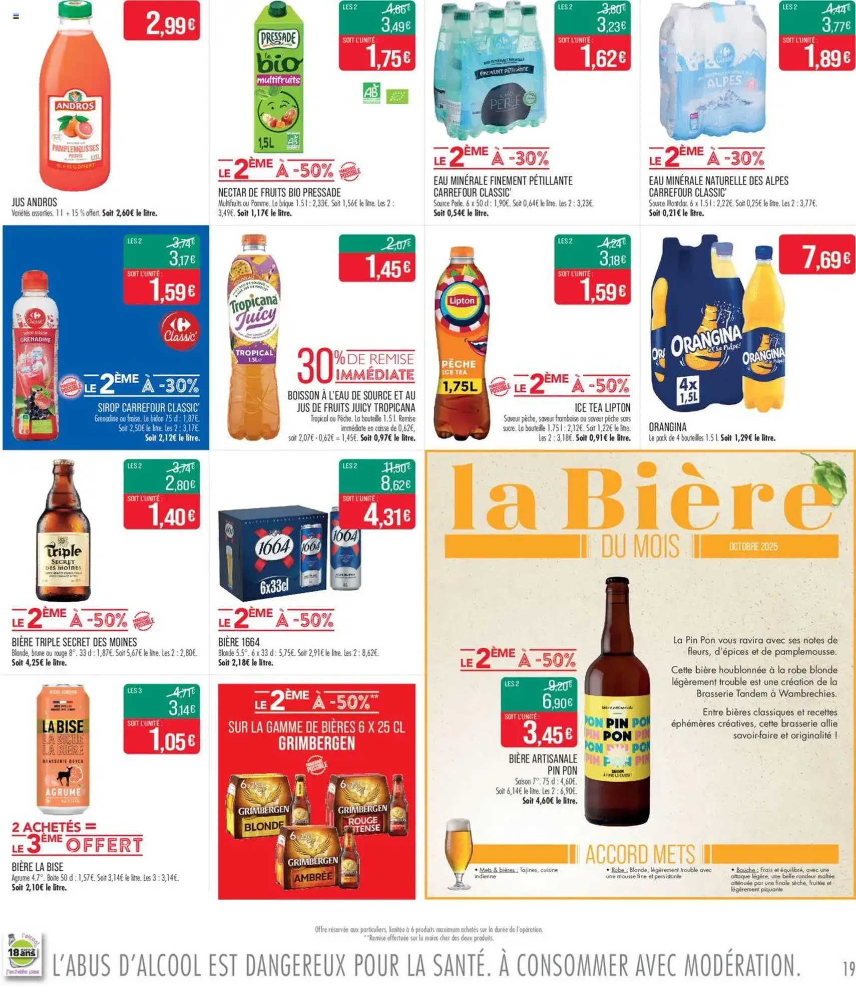Match Supermarché catalogue - brochure valable à partir du 30/09/2025, page 19 sur 26