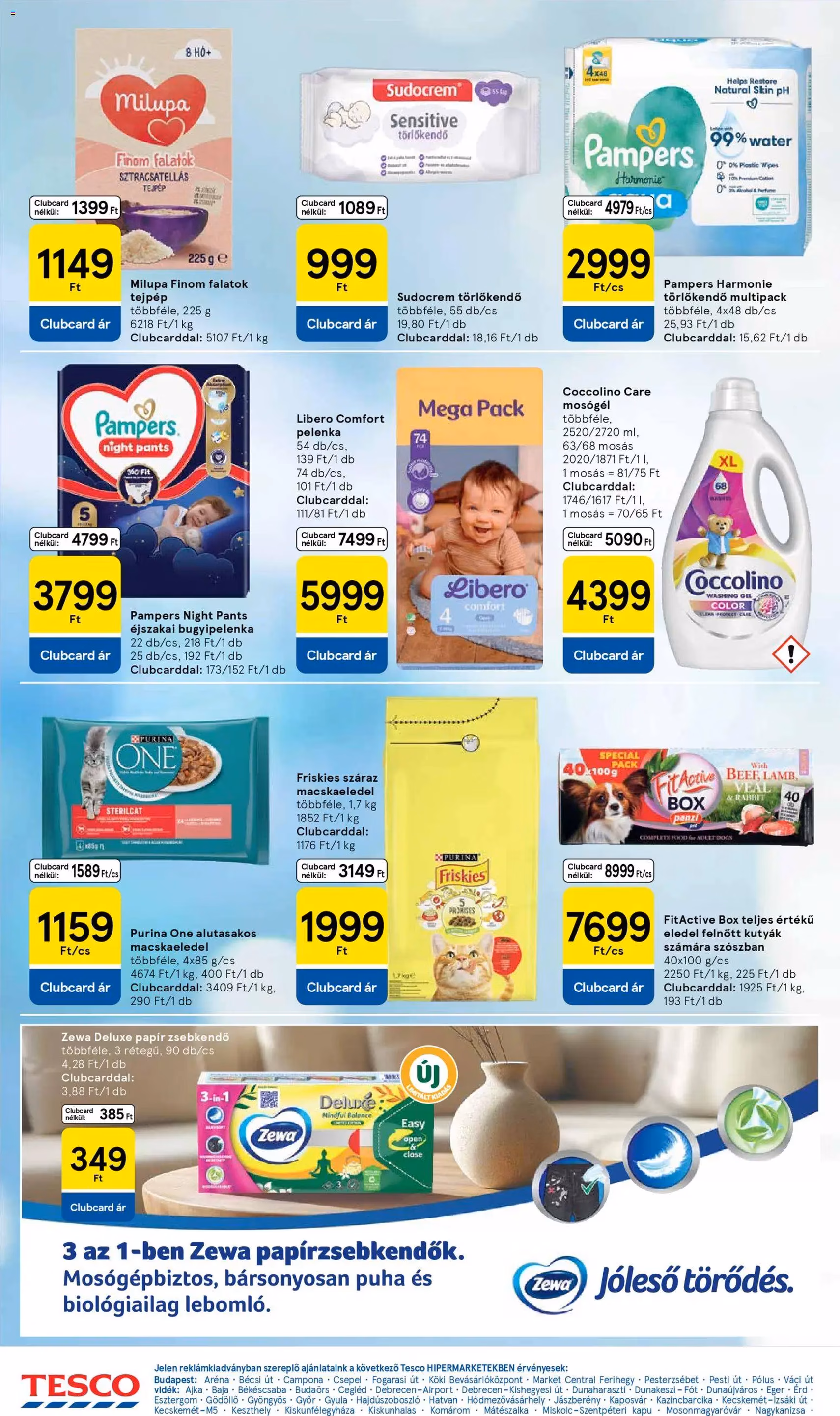 Tesco aktuális akciós újság - 2026.03.05. érvényes szórólap 30 oldal 34 oldalból