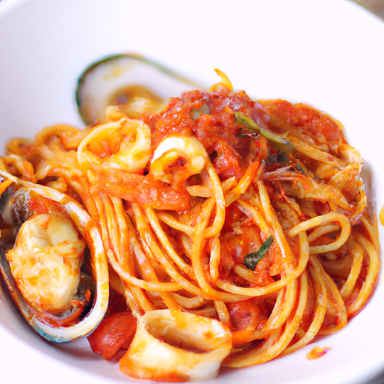 Anteprima ricetta Spaghetti allo scoglio