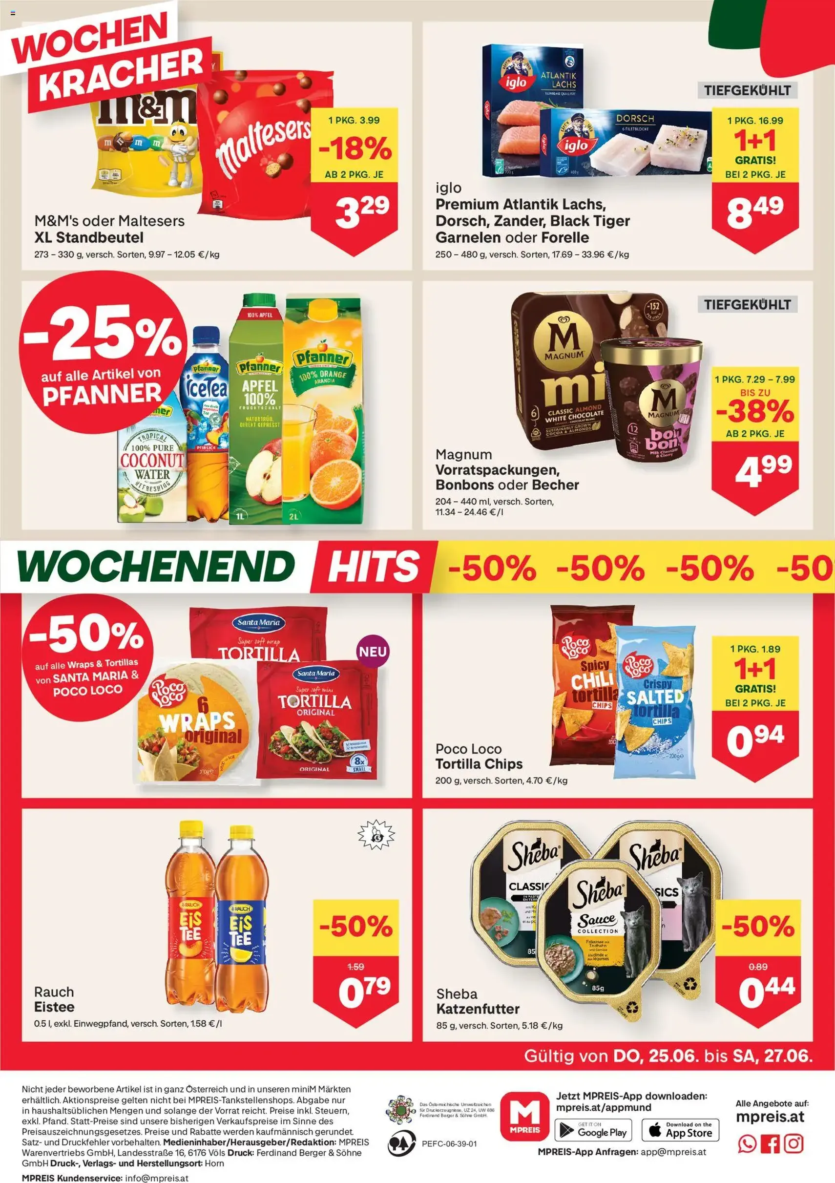 MPREIS Flugblatt - Gültiger Prospekt ab 25.06.2026, Seite 12 von insgesamt 14