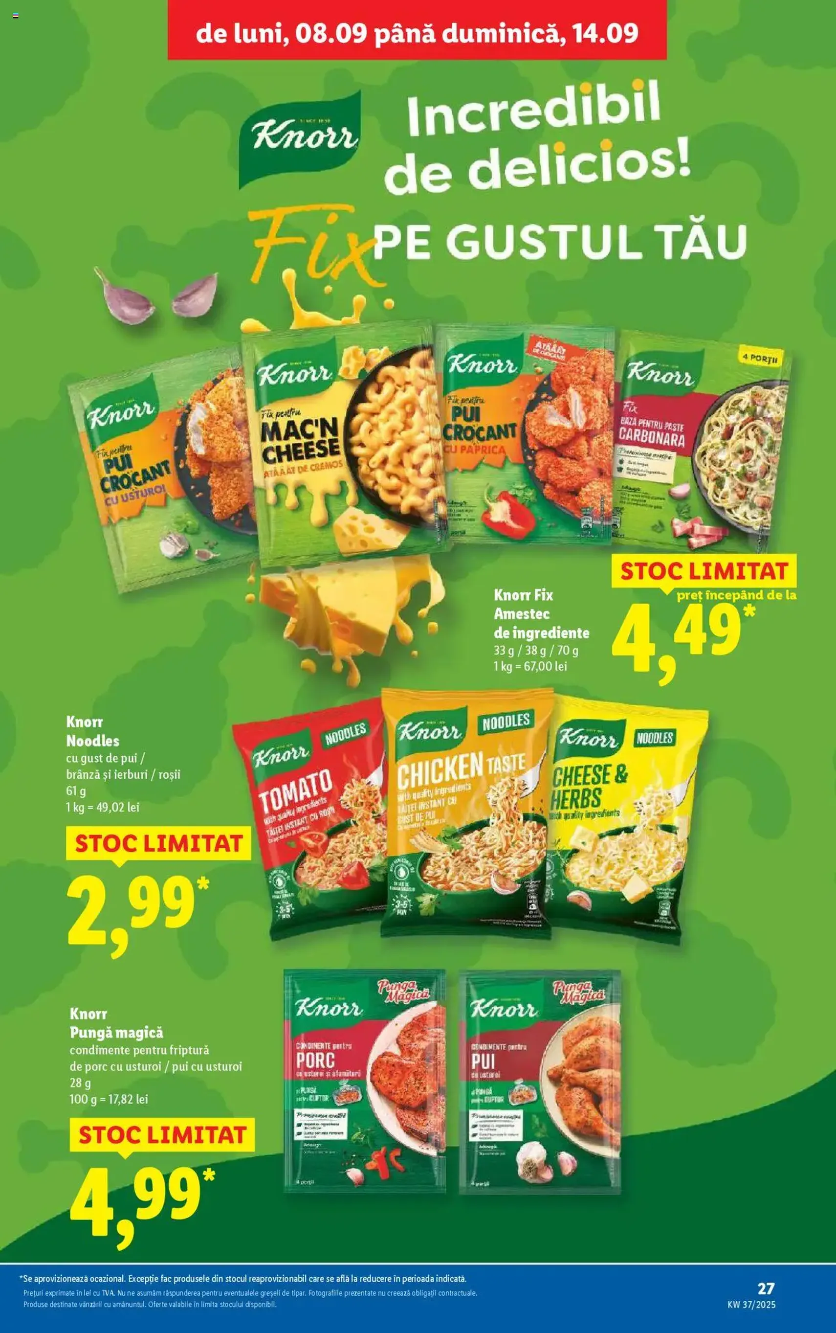 Catalog Lidl - cataloage valabile începând cu 08.09.2025 pagina 27 din 68 Catalog Lidl - cataloage valabile începând cu 08.09.2025 pagina 27 din 68