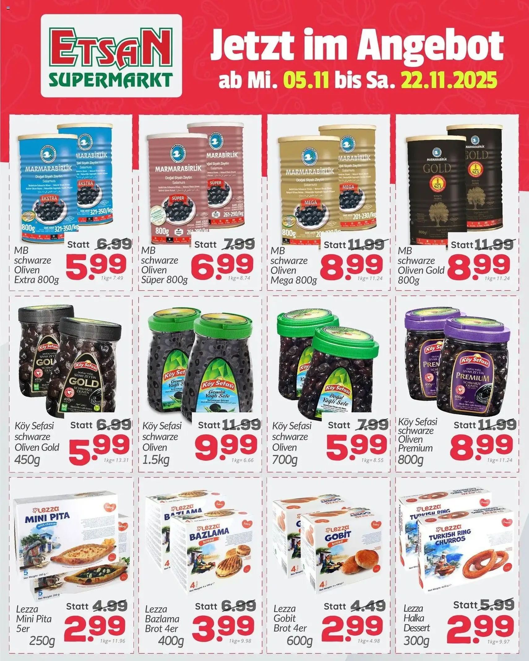 ETSAN Flugblatt - Gültiger Prospekt ab 05.11.2025, Seite 2 von insgesamt 5