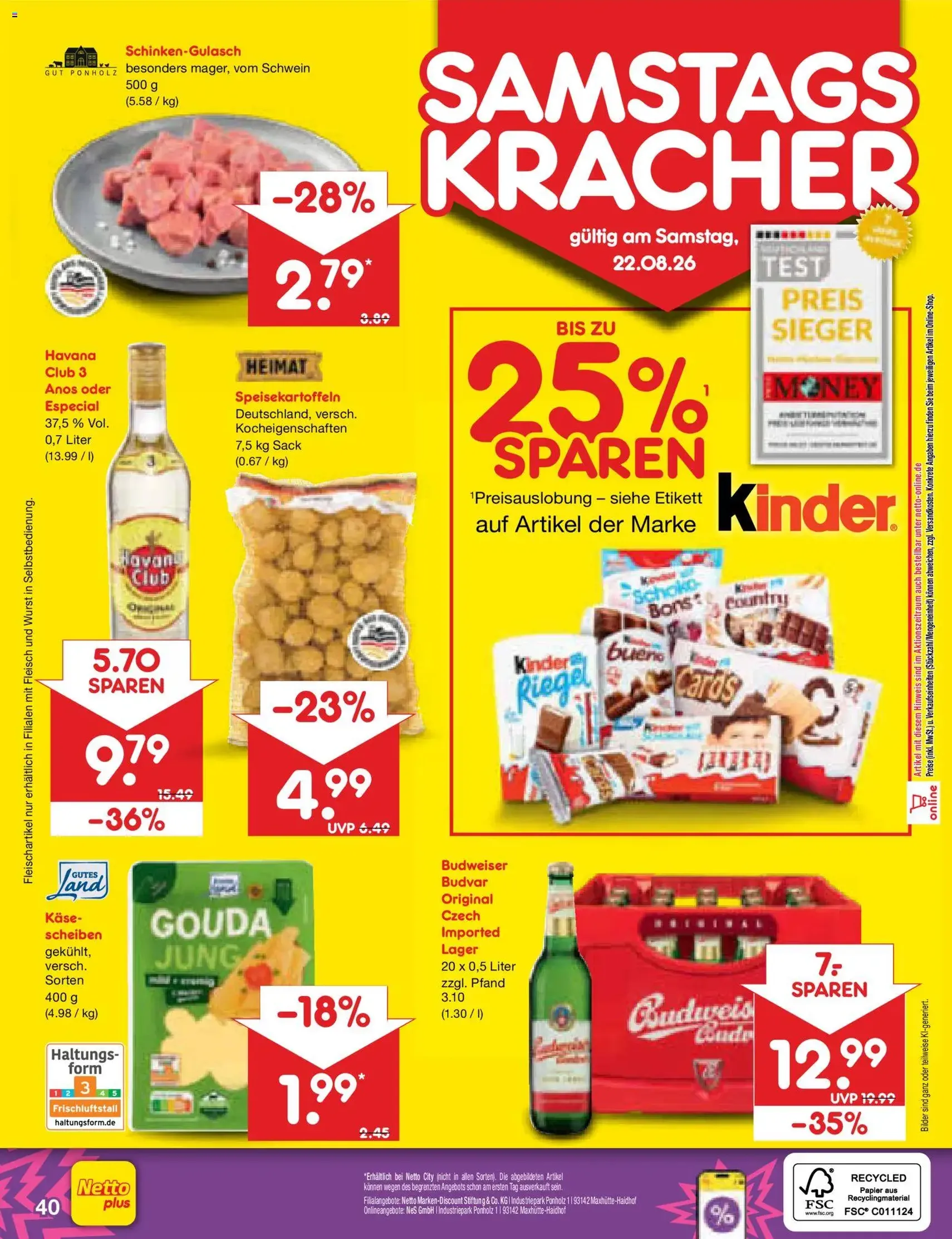 Netto Marken-Discount Prospekt - Gültiger Prospekt ab 17.08.2026, Seite 62 von insgesamt 65