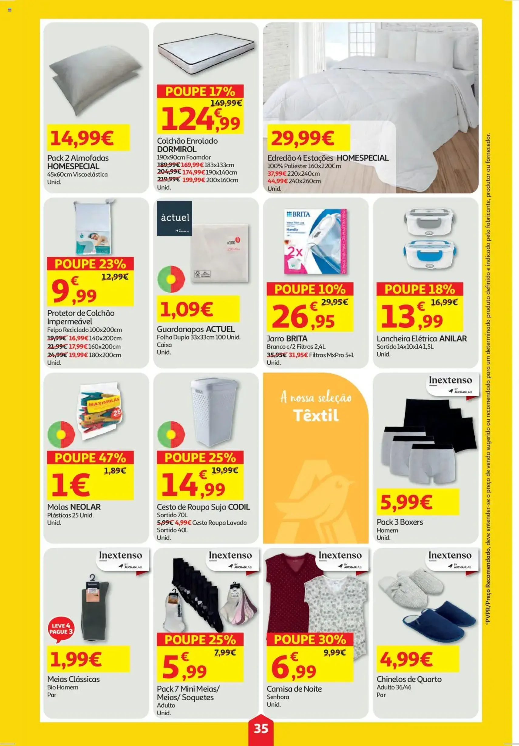 Auchan folheto - folheto válido a partir de 04/09/2025 página 35 de 40 Auchan folheto - folheto válido a partir de 04/09/2025 página 35 de 40