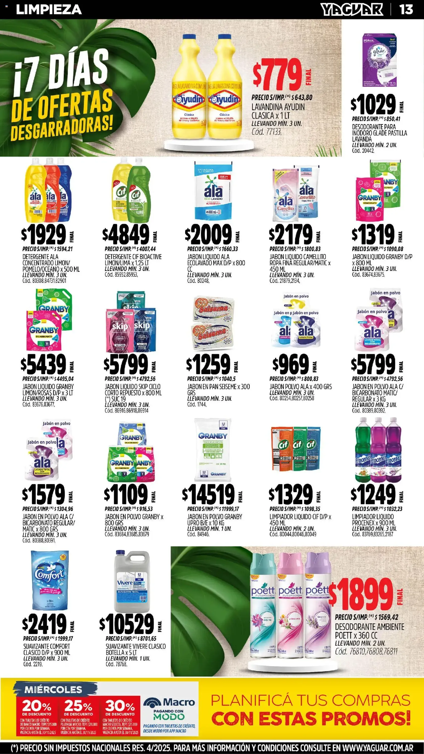 Yaguar - Parque Avellaneda - folleto válido desde 03/11/2025 página 15 de 28