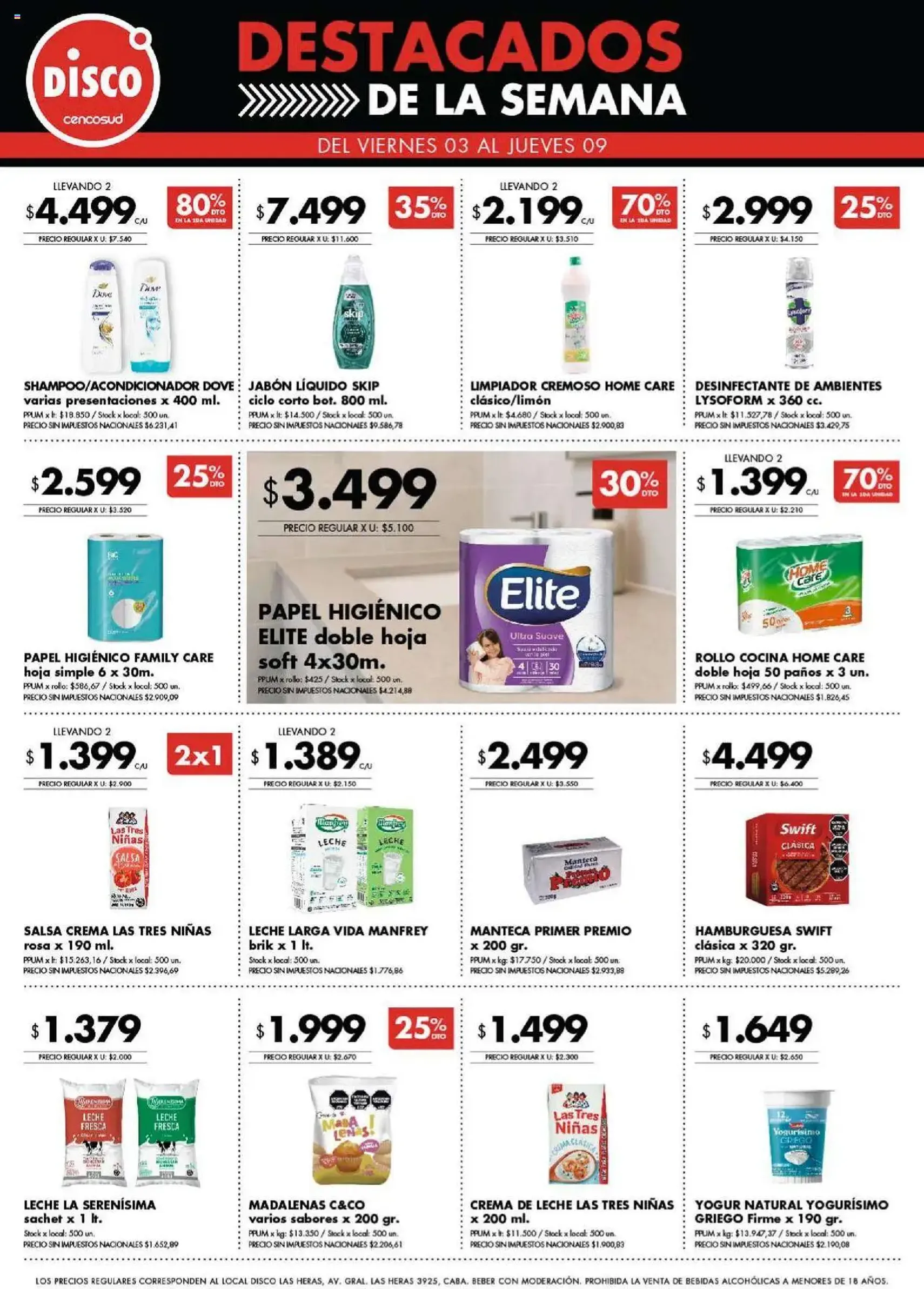 Disco ofertas - folleto válido desde 03/10/2025 página 9 de 9