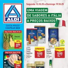 Aldi folheto - pré-visualização do folheto, válido a partir de 13/10/2025