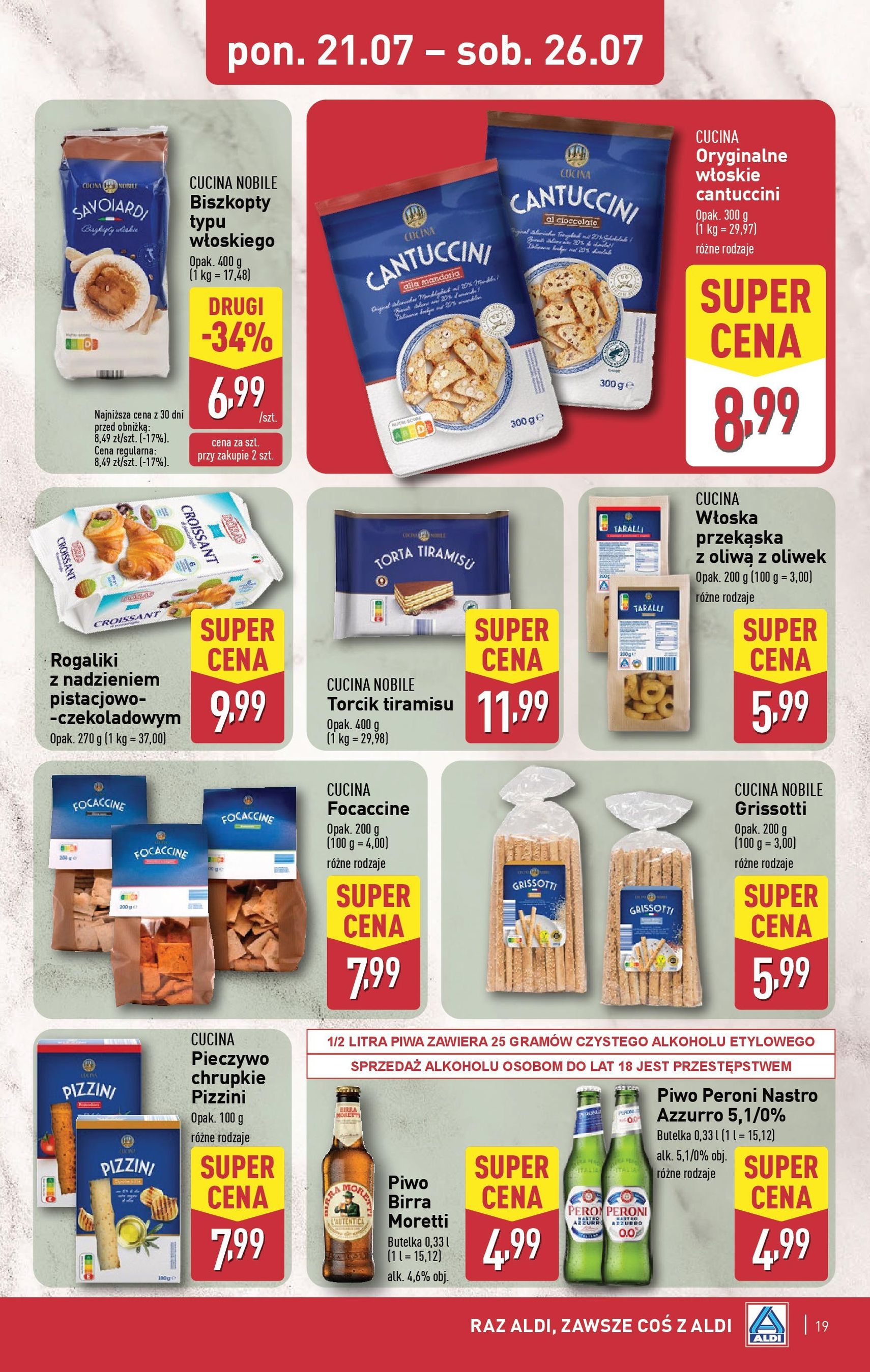 Aldi Gazetka - ważny gazetka od 21.07.2025 strona 19 z 42