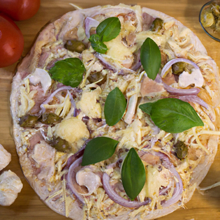 Recipe preview Perfect Crispy Low-Carb Cauliflower Pizza
