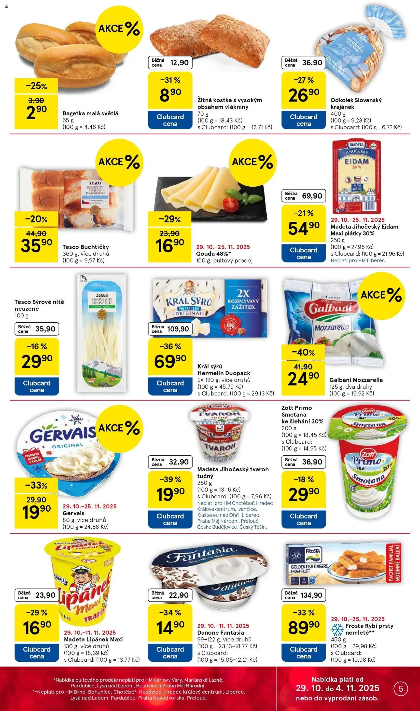 Tesco leták - Hypermarket - platný leták od 29.10.2025 strana 5 z 31 Tesco leták - Hypermarket - platný leták od 29.10.2025 strana 5 z 31