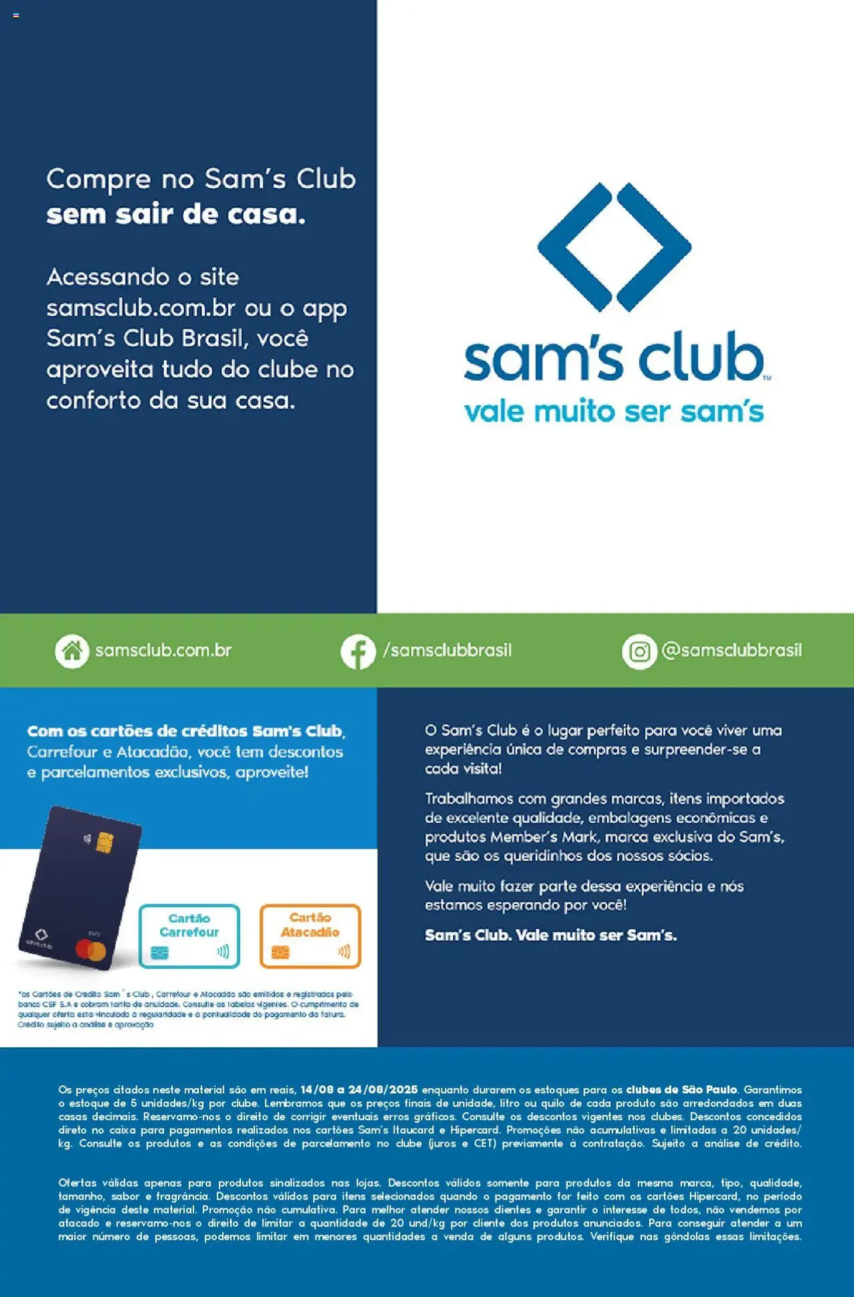 Sam's Club - Ofertas Hora do Café - folheto válido a partir de 14/08/2025 página 13 de 13