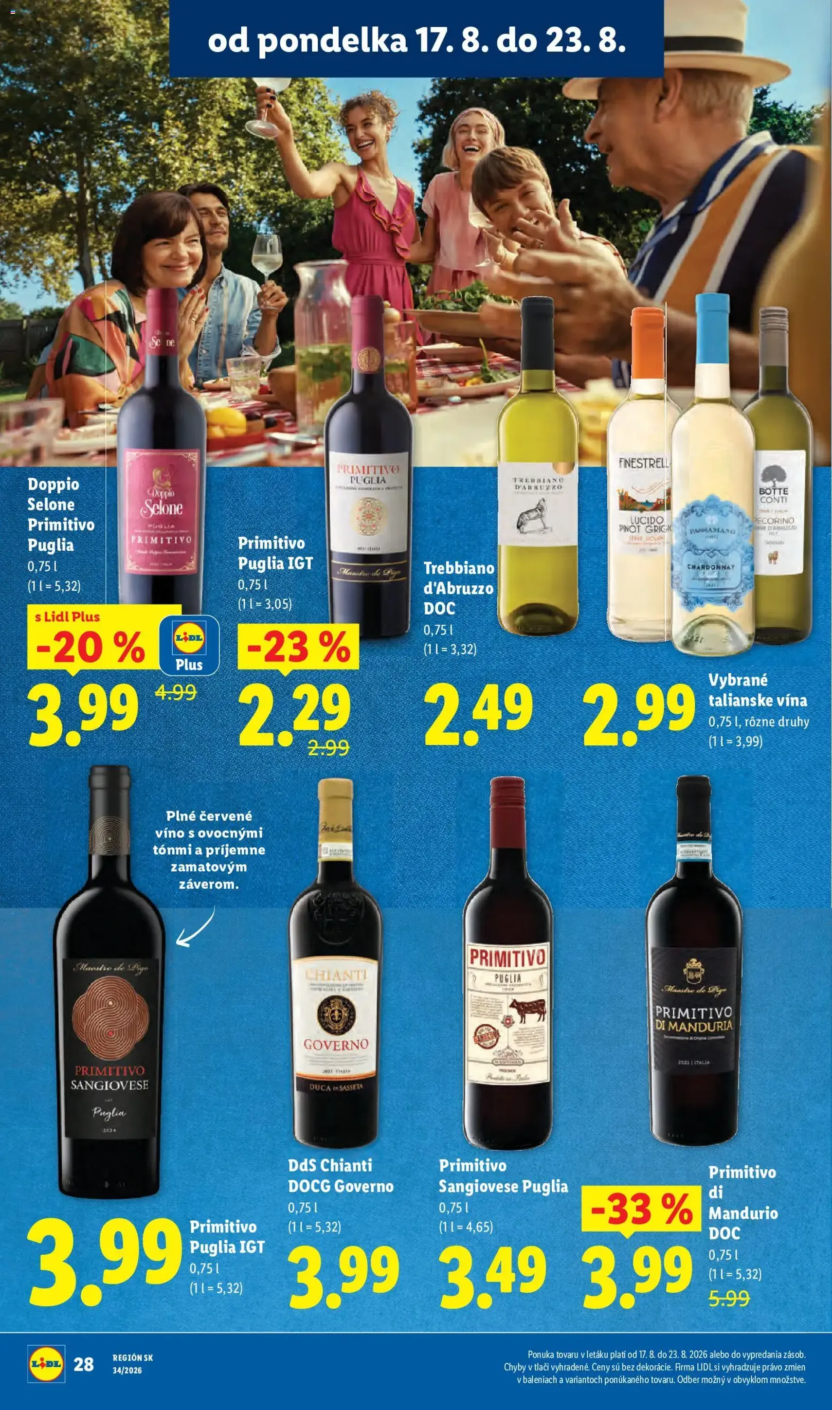 Lidl leták - platný leták od 17.08.2026 strana 34 z 95
