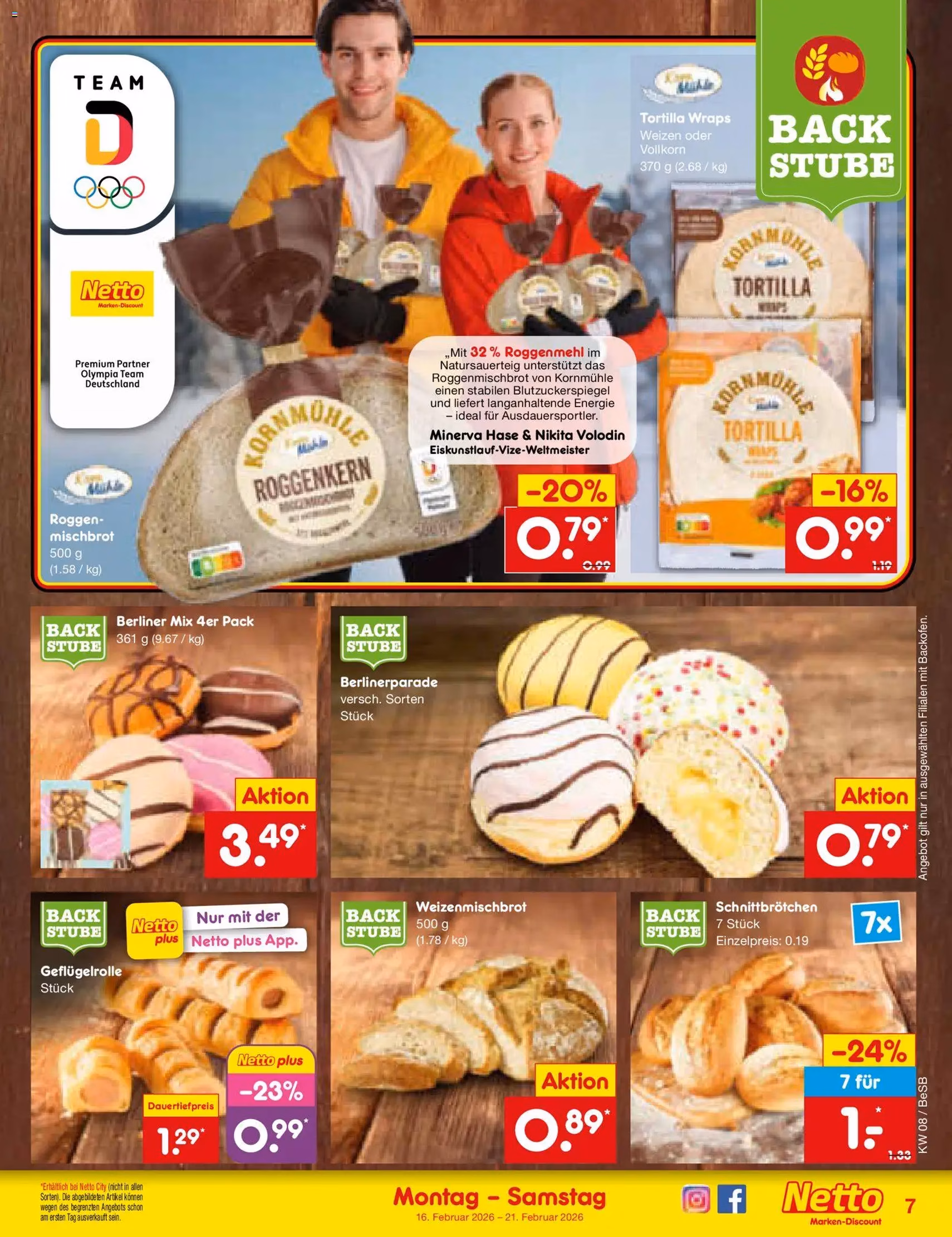 Netto Marken-Discount Prospekt - Gültiger Prospekt ab 16.02.2026, Seite 7 von insgesamt 54