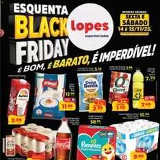 Lopes Supermercados Black Friday - pré-visualização do folheto, válido a partir de 14/11/2025