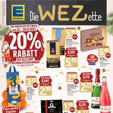 WEZ Prospekt - Prospekt Vorschau gültig ab 22.12.2025