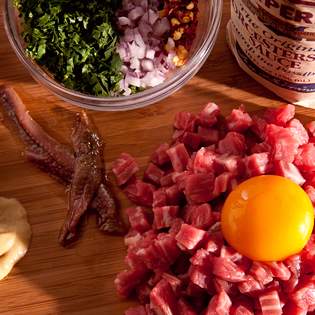 Recipe preview Classic Steak Tartare