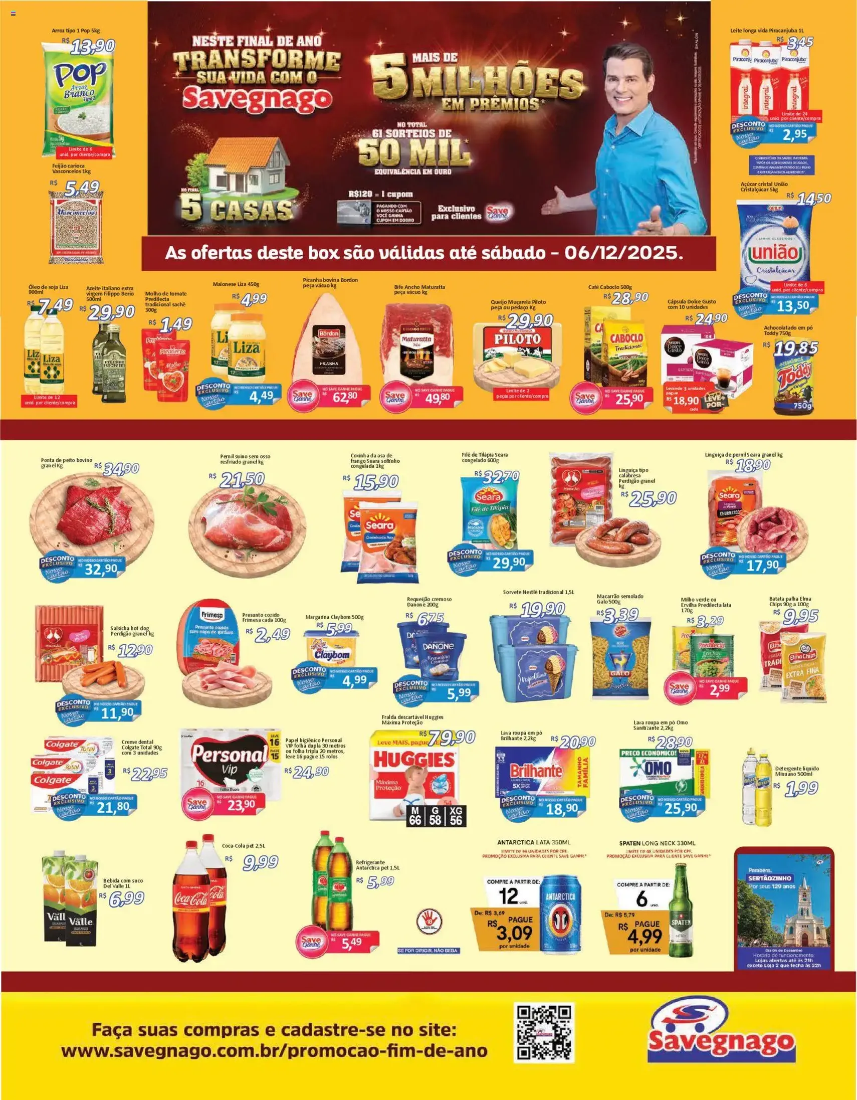 Savegnago - Ofertas da semana - folheto válido a partir de 04/12/2025 página 1 de 4