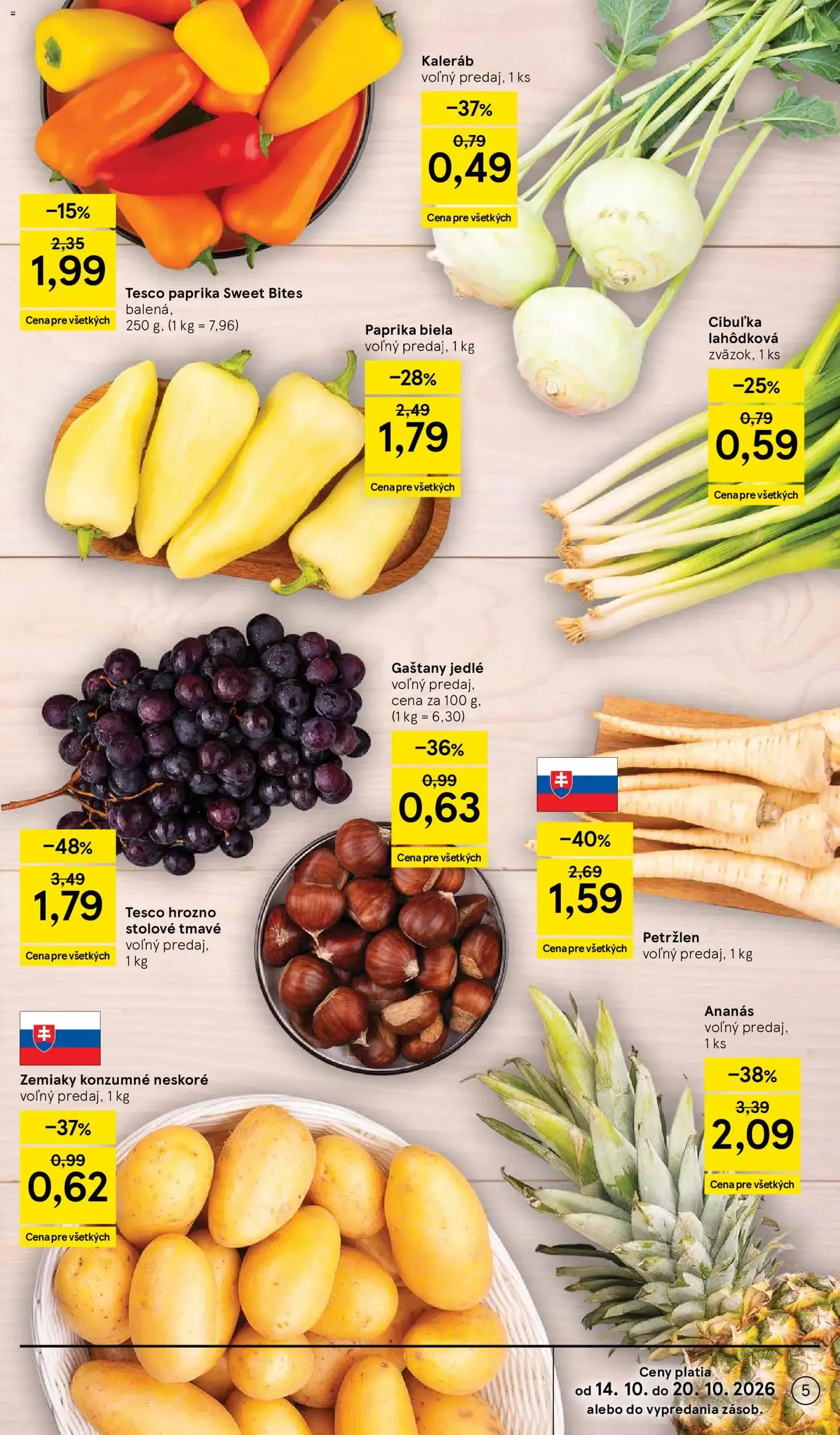 Tesco Hypermarket - leták - platný leták od 14.10.2026 strana 5 z 45