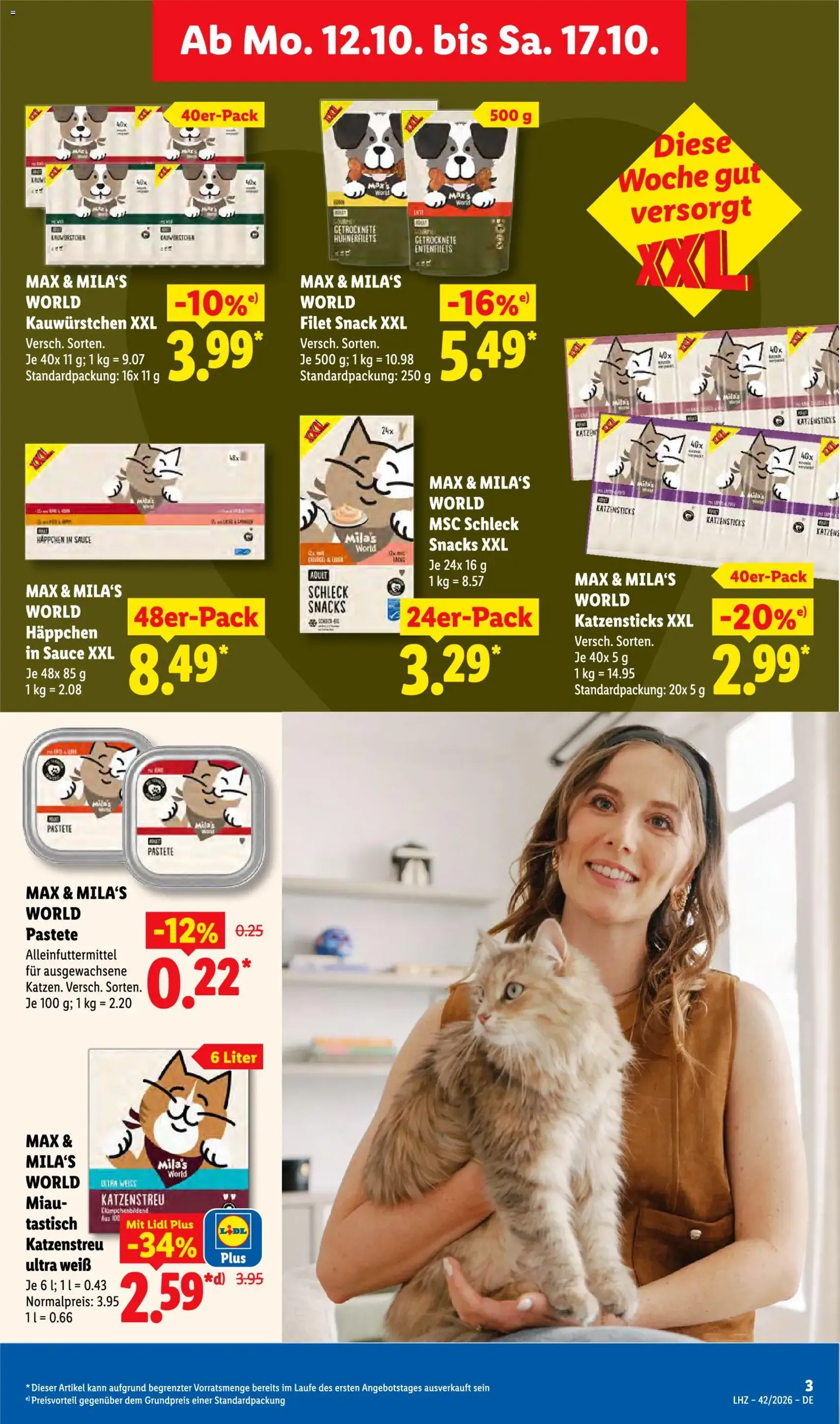 Lidl Prospekt - Gültiger Prospekt ab 12.10.2026, Seite 3 von insgesamt 32