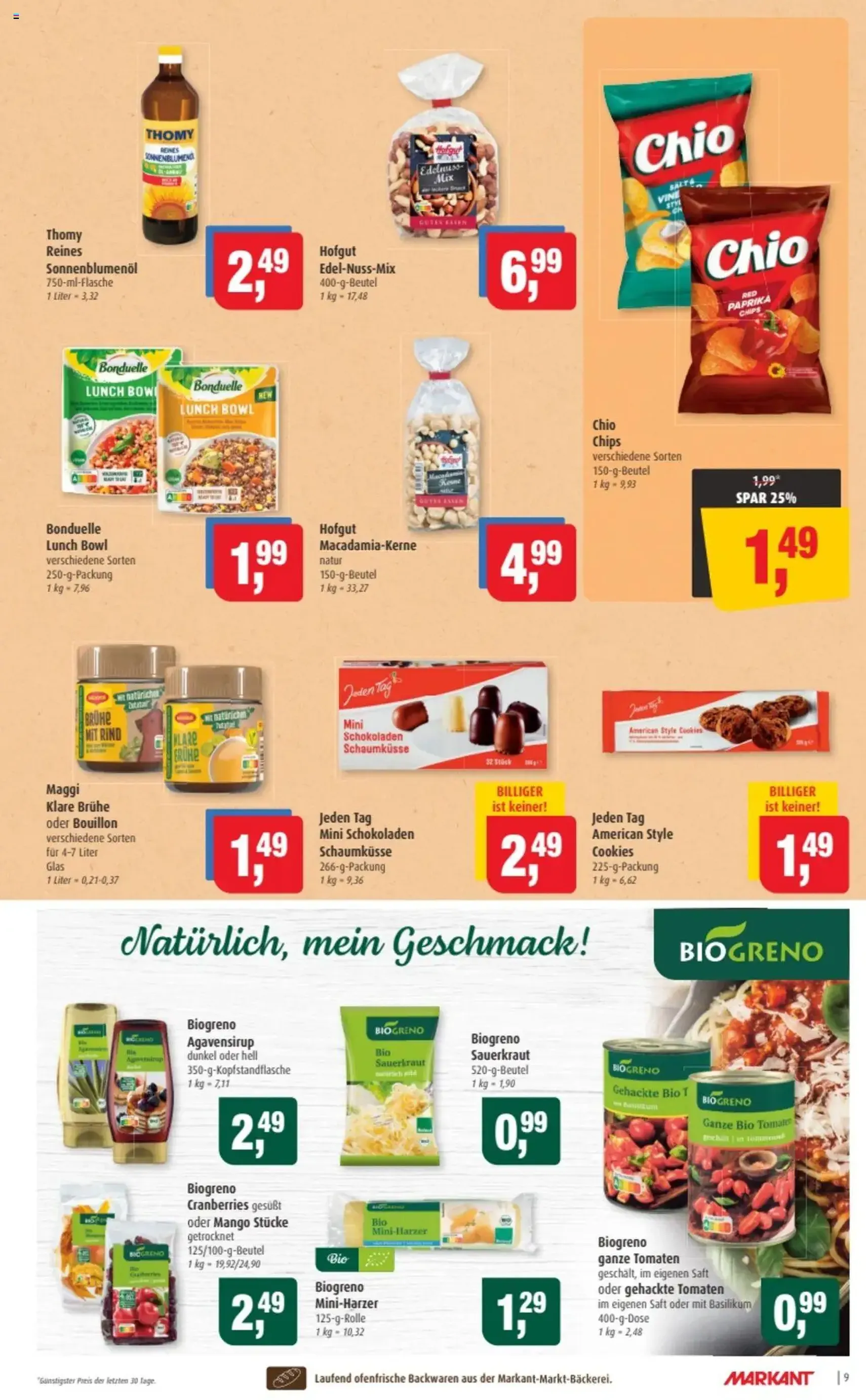 Markant Prospekt - Gültiger Prospekt ab 01.09.2025, Seite 9 von insgesamt 14