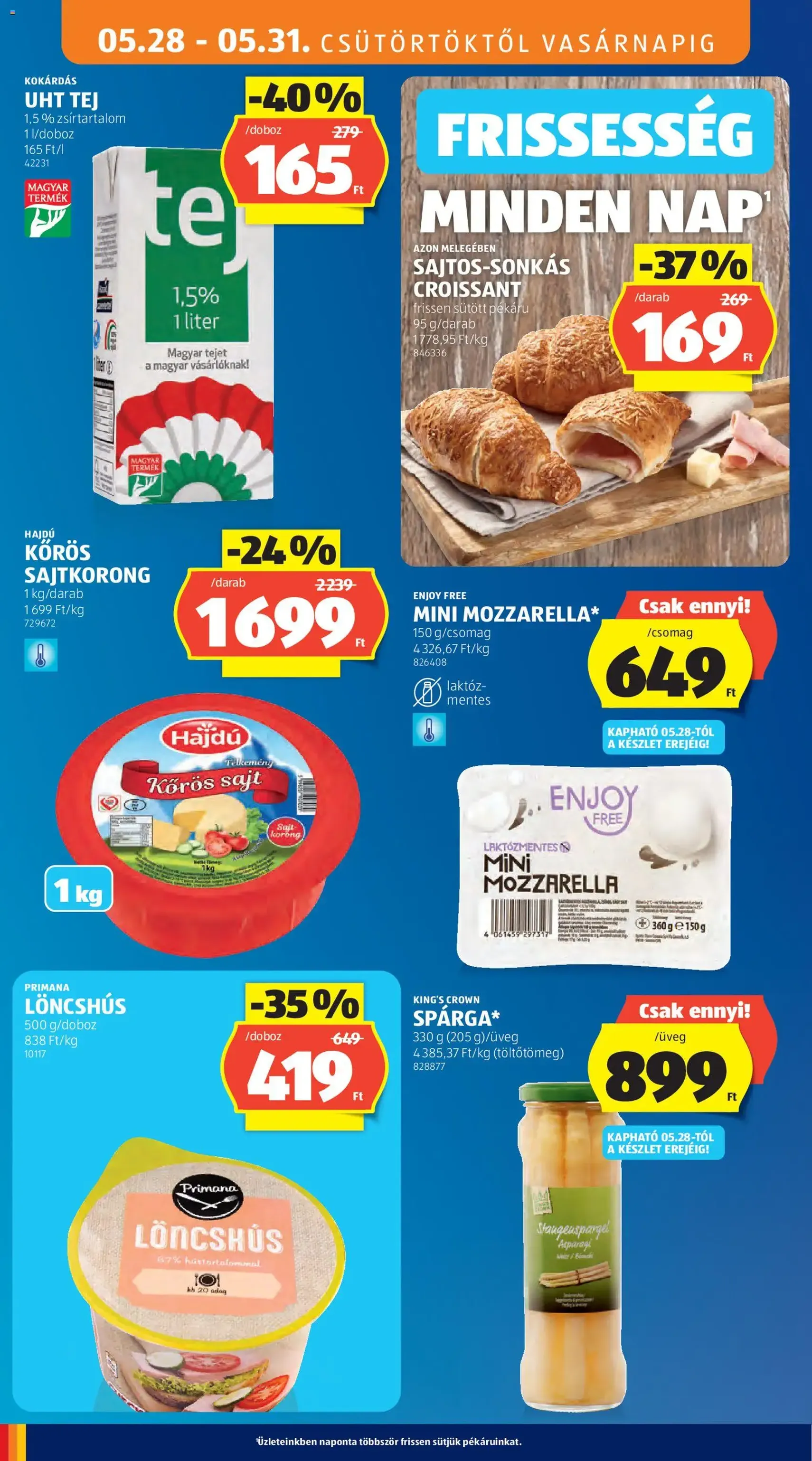 Aldi akciós újság - 2026.05.28. érvényes szórólap 14 oldal 60 oldalból