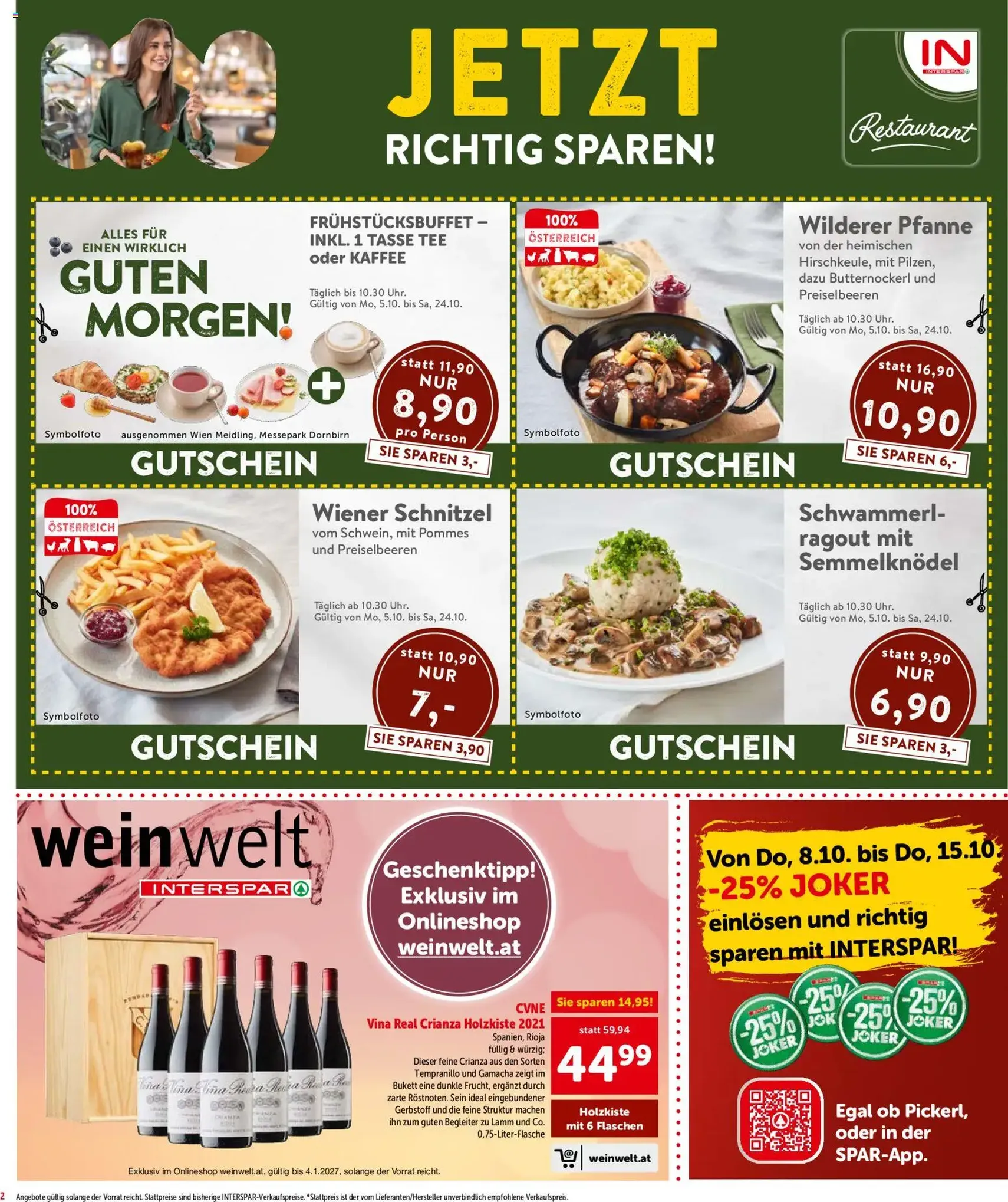 Interspar Flugblatt - Gültiger Prospekt ab 08.10.2026, Seite 2 von insgesamt 24