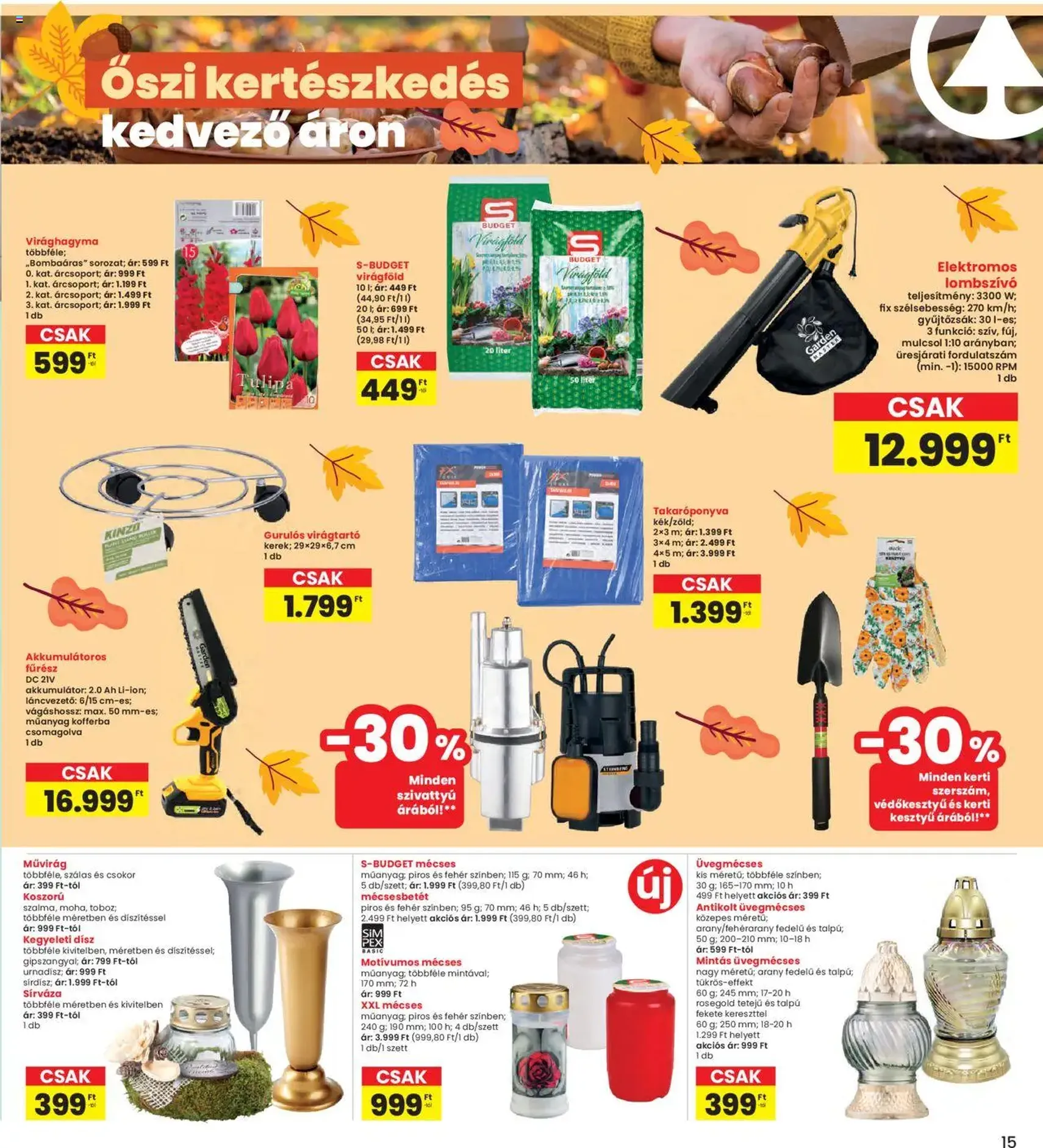 Interspar Akciós újság - 2025.10.02. érvényes szórólap 15 oldal 18 oldalból Interspar Akciós újság - 2025.10.02. érvényes szórólap 15 oldal 18 oldalból