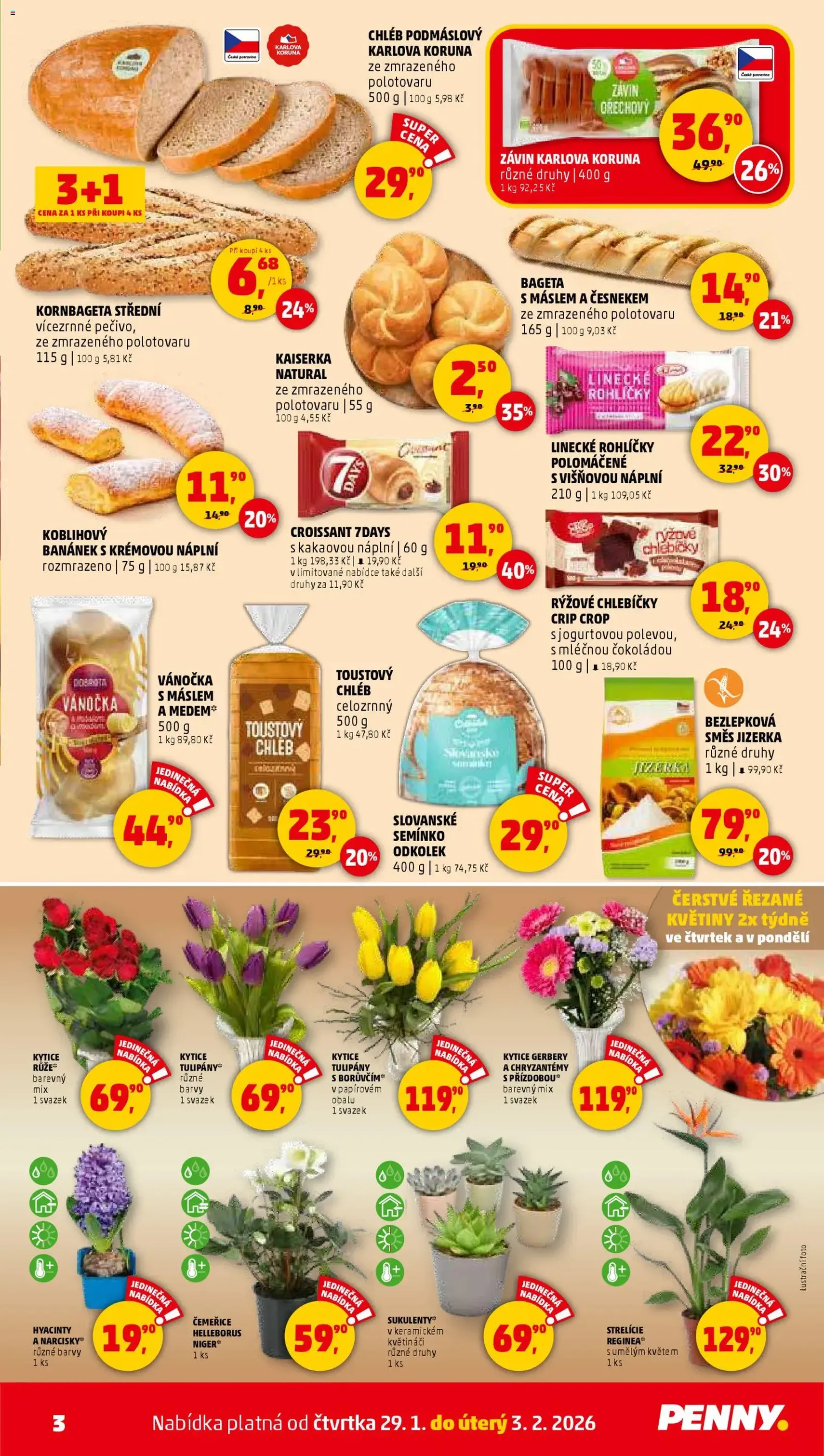 Penny Market leták - Čtvrtečník - platný leták od 29.01.2026 strana 3 z 32
