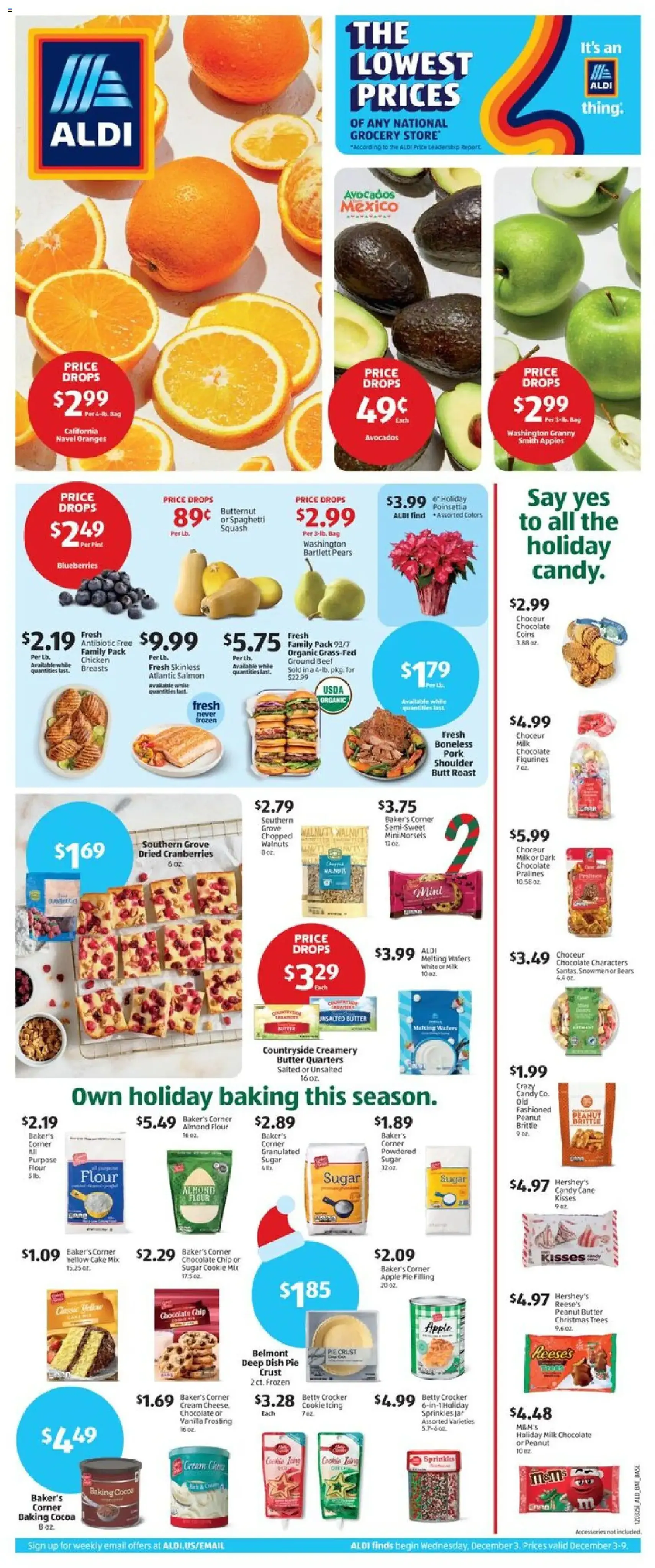 Aldi Weekly Ad - valid flyer from 12/03/2025, page 1 of 3