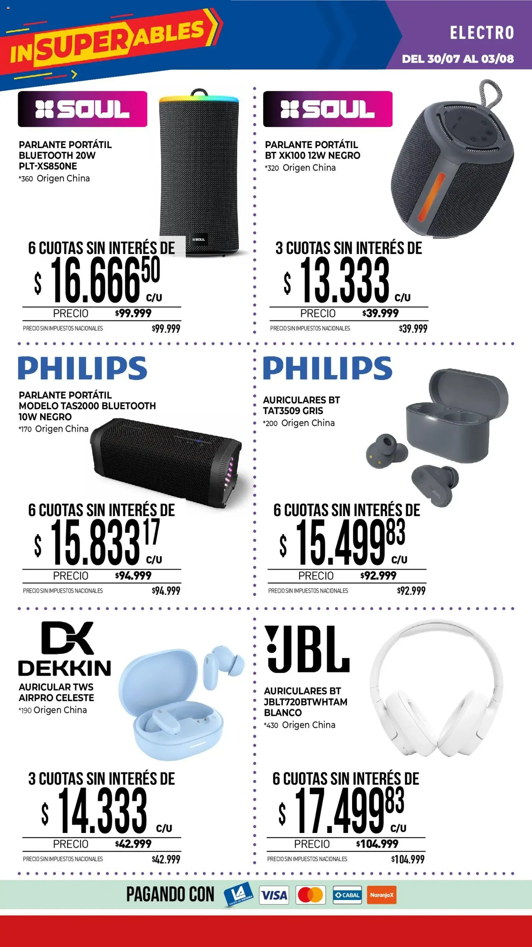 La Anonima catálogo - folleto válido desde 30/07/2026 página 35 de 39