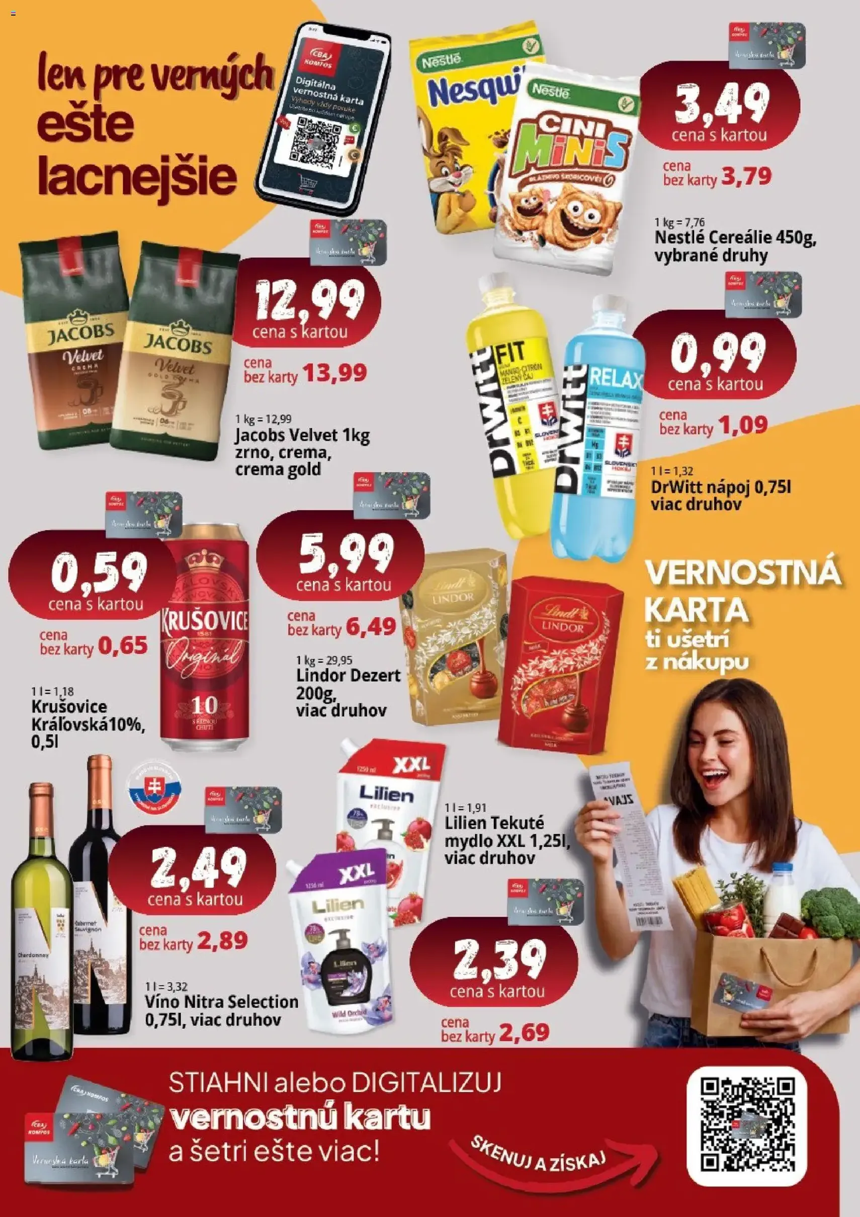 CBA Komfos leták - platný leták od 18.09.2026 strana 15 z 16