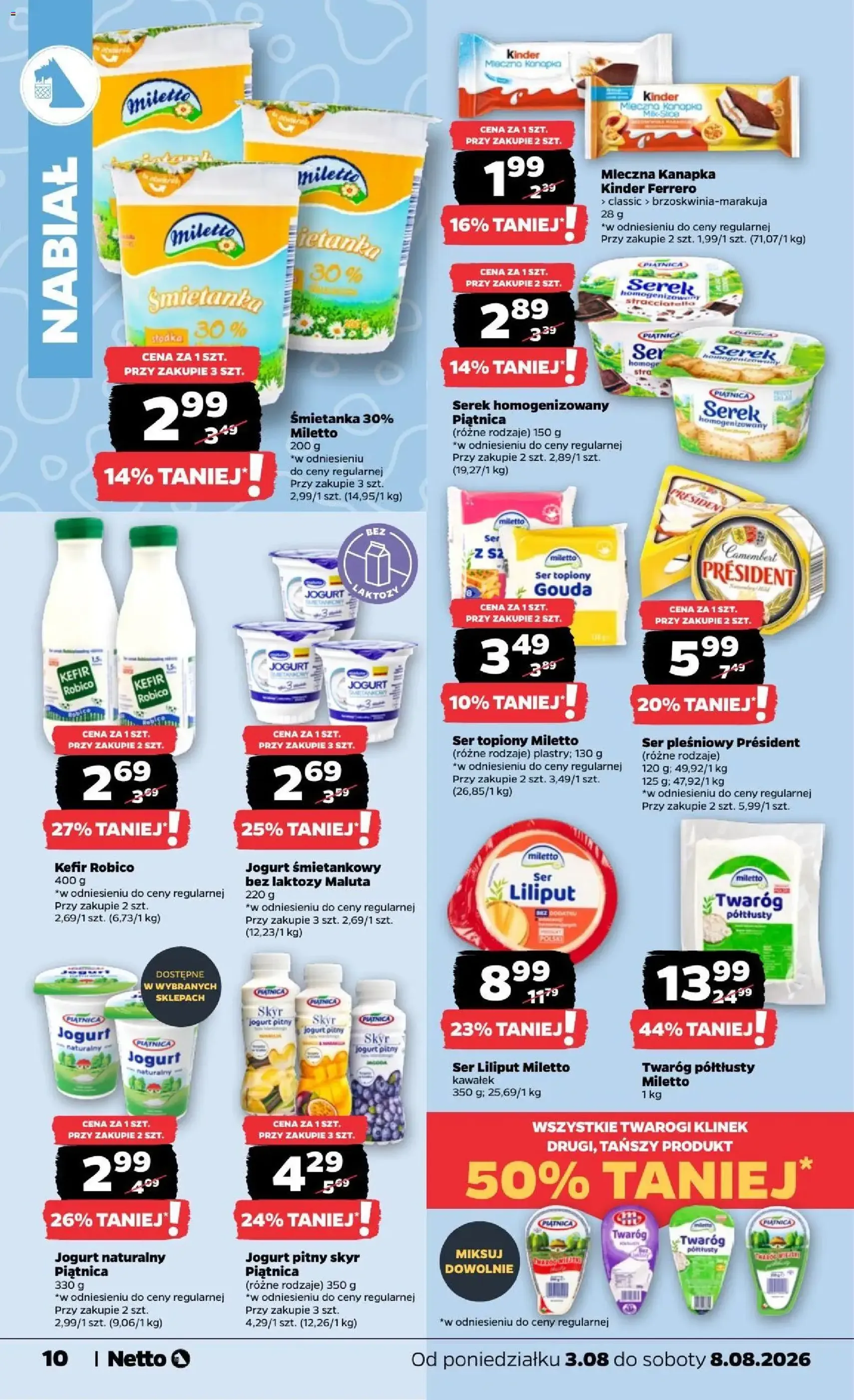 Netto gazetka od poniedziałku - ważny gazetka od 03.08.2026 strona 10 z 37